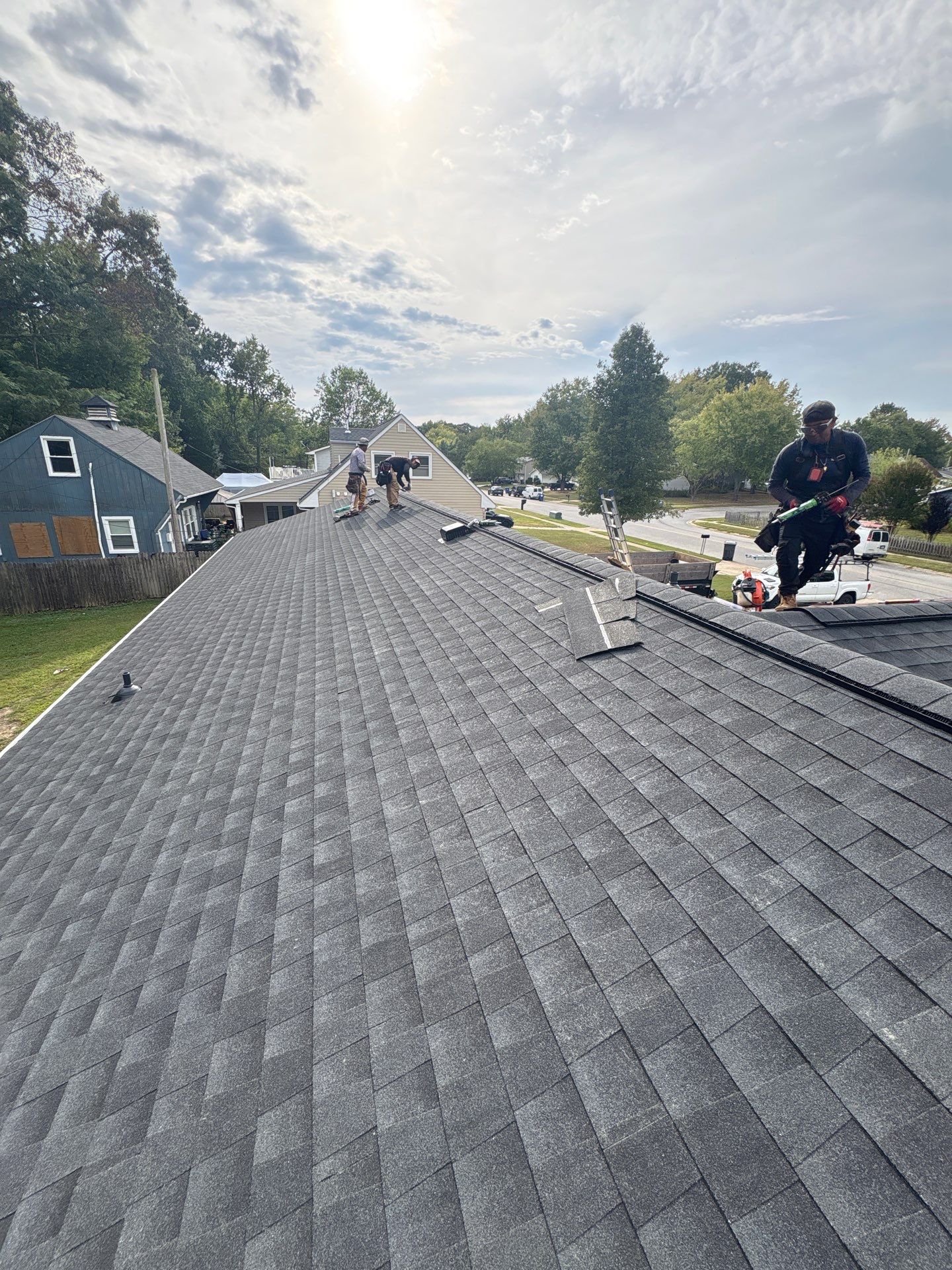 Roof Installation using GAF Timberline HDZ by ExteriorPros