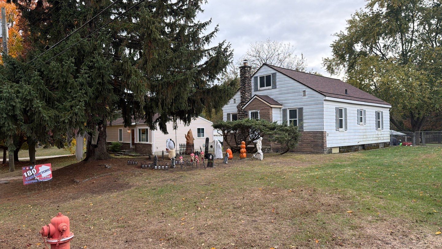 Roof Replacement using Owens Corning Brownwood by 180 Contractors