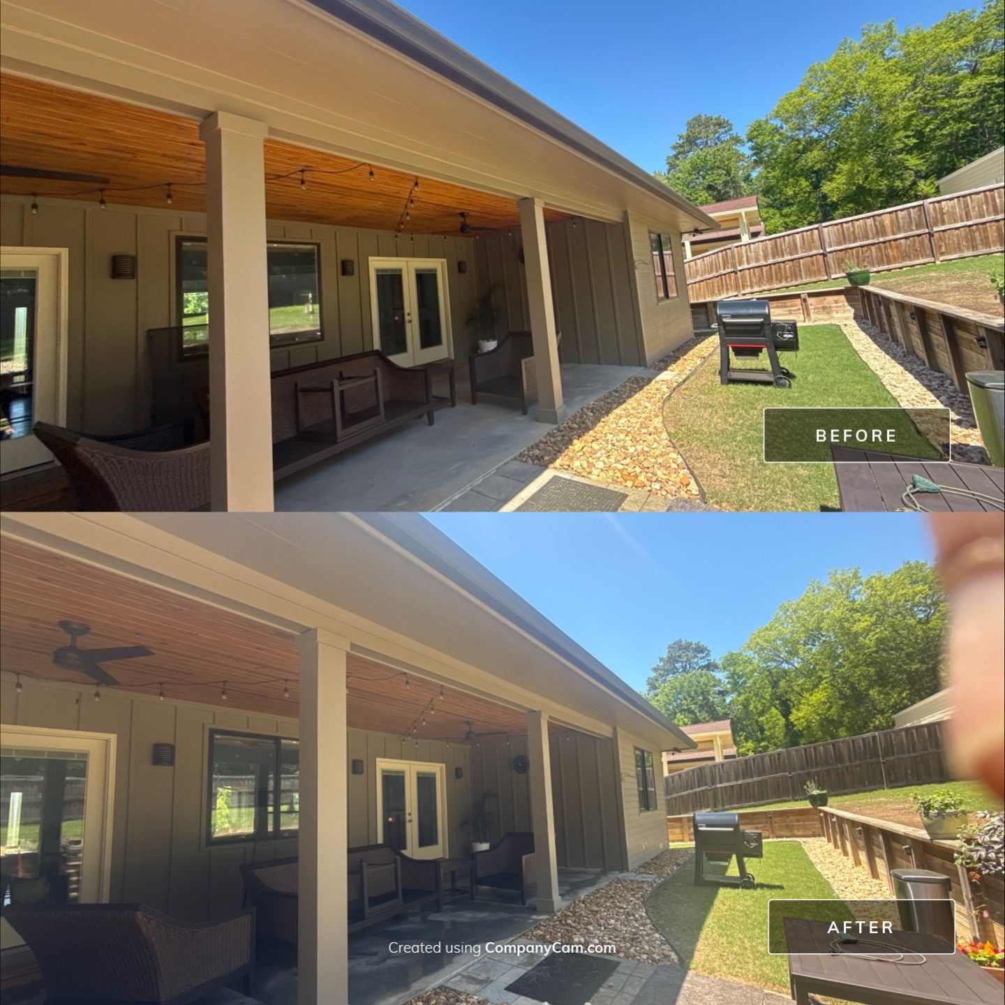 Project in Chattanooga by Curb Appeal 
