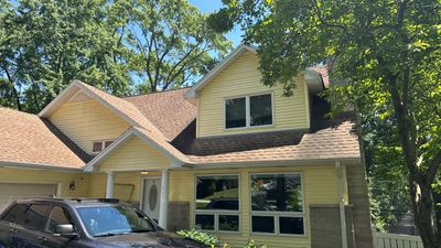 Turtle Shell gutter protection installation in Glen Ellyn, IL 60137, photograph 2