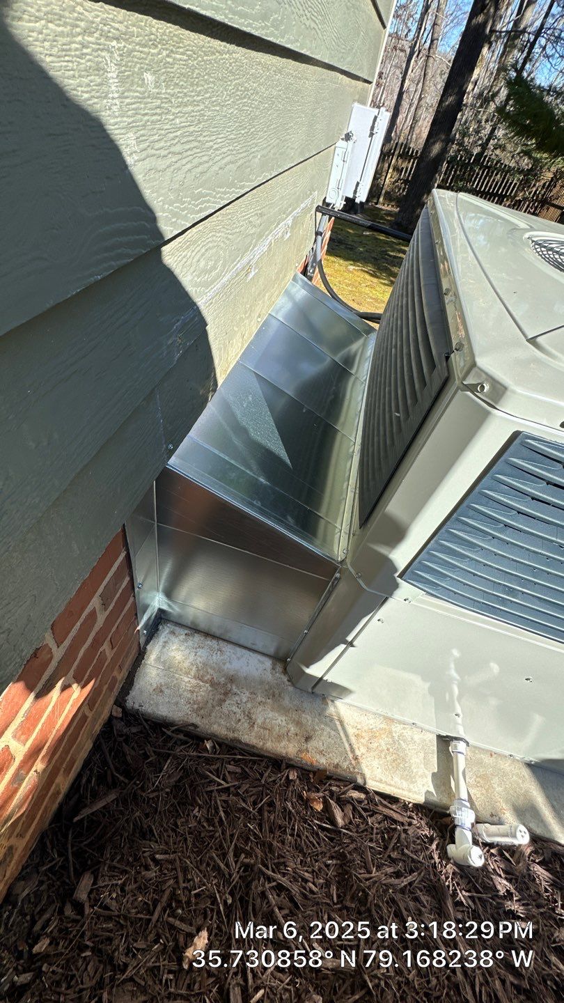 Trane Gas Package Unit Replacement by Nick's Mechanical LLC.