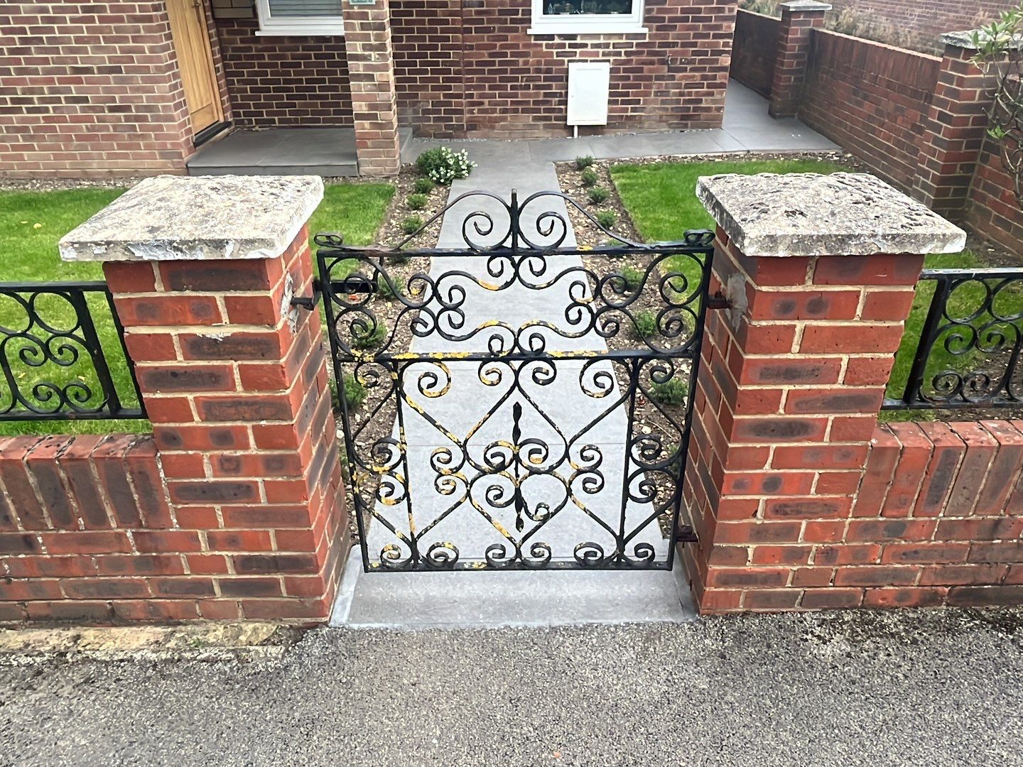 Roof Clean and Coping Stones using Honda 15lpm Low Pressure Washing Machine by Ges Exterior Cleaning ltd
