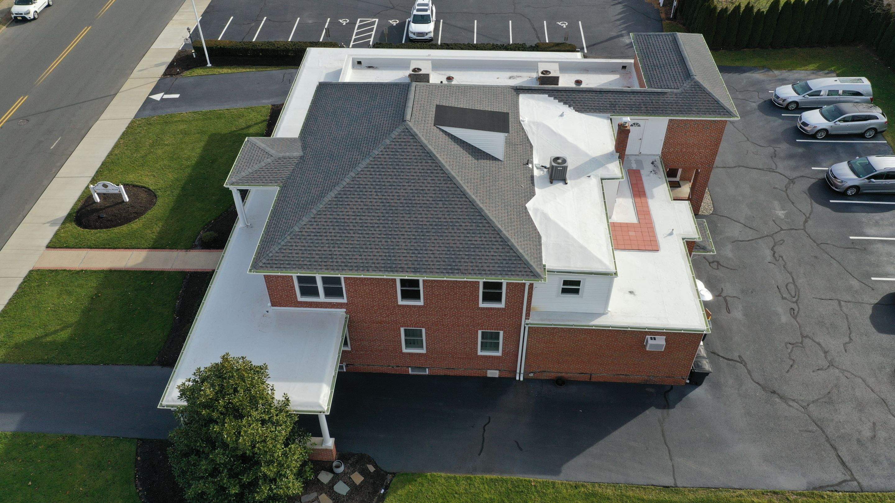 Commercial Roofing Installation using GAF Timberline / GAF TPO by All Site Roofing