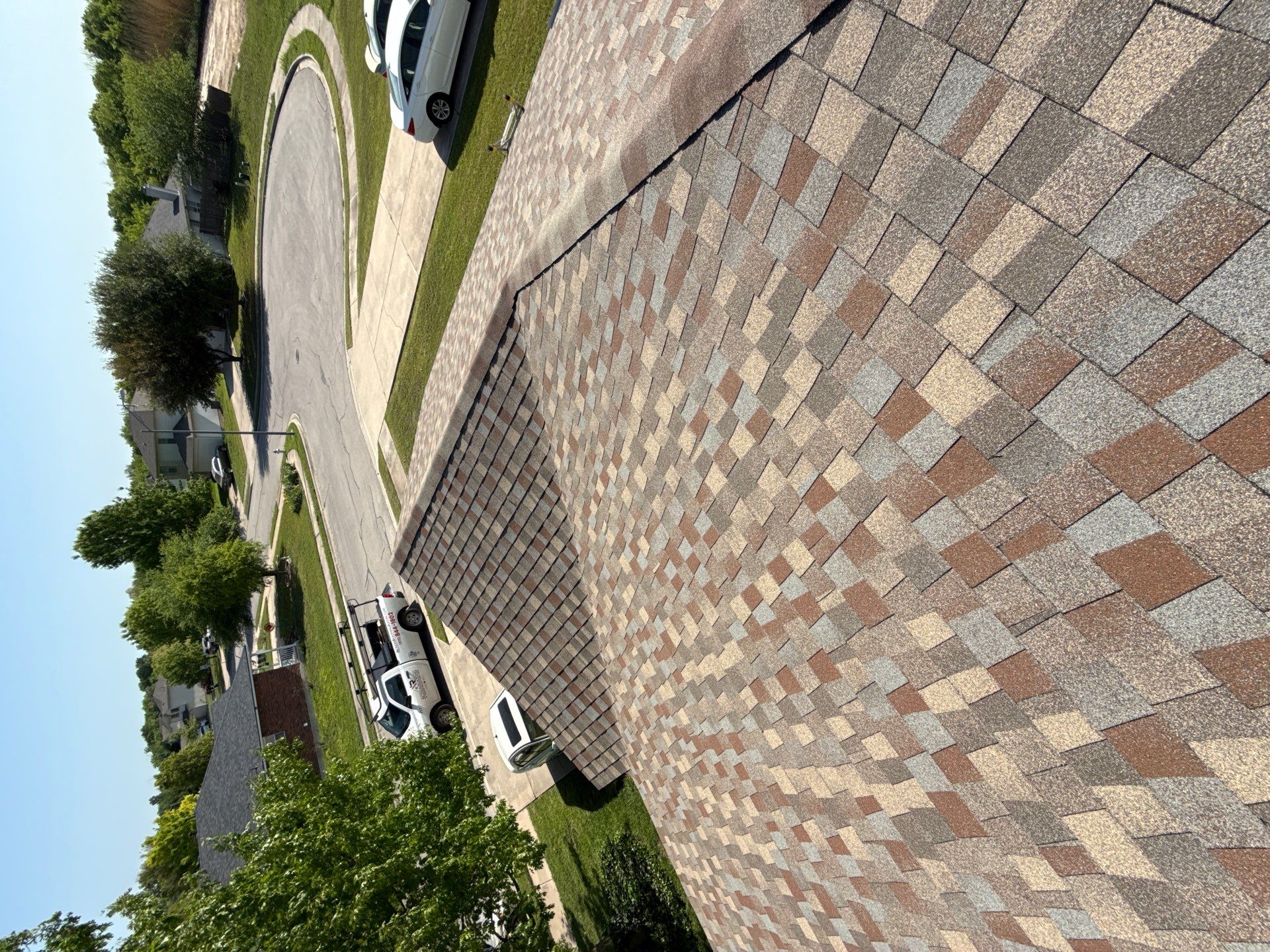 Residential Roof Replacement using GAF - HDZ - Golden Harvest by Action Exteriors Austin