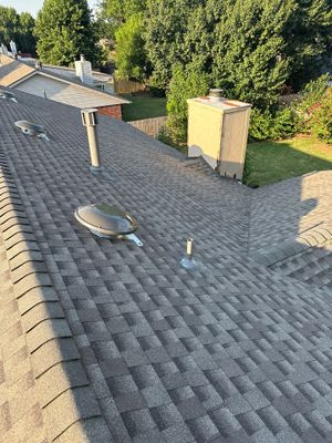 roof and gutter replacement in Edmond