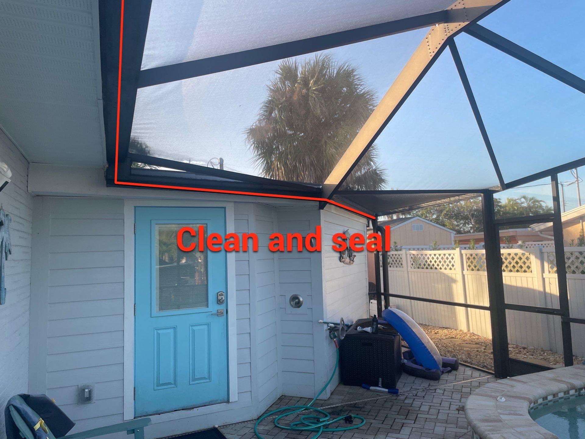 Clean and Seal Gutters in Fort Myers FL by Gutter Professors