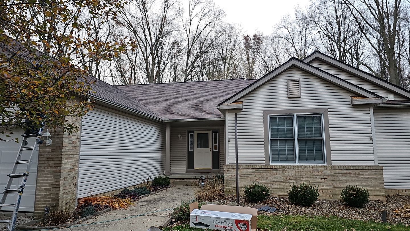 ATLAS PINNACLE COLOR: BURNT HICKORY DRIP EDGE: ROYAL BROWN by Eagle Eye Roofing