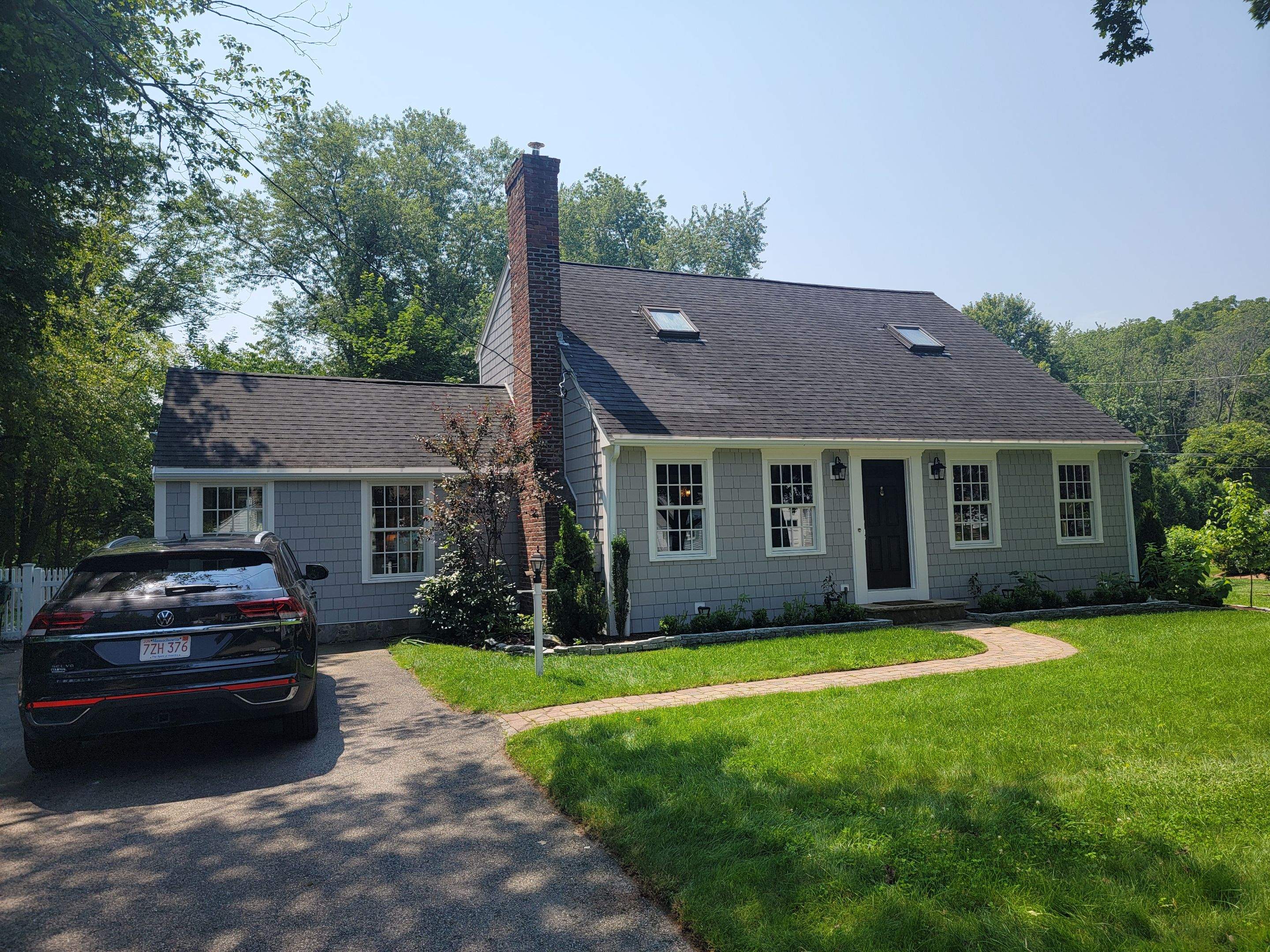 Siding Installation using James Hardie. New ThermaTru entry door and Marvin windows by UBrothers Construction