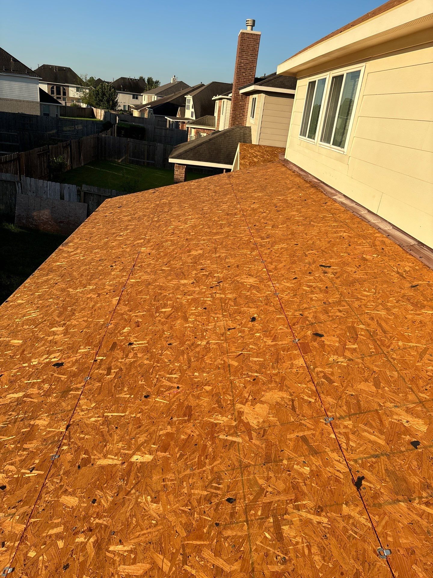 Residential Roofing Installation using Owen's Corning Duration (Lifetime) Shingles by Roof Repair Company