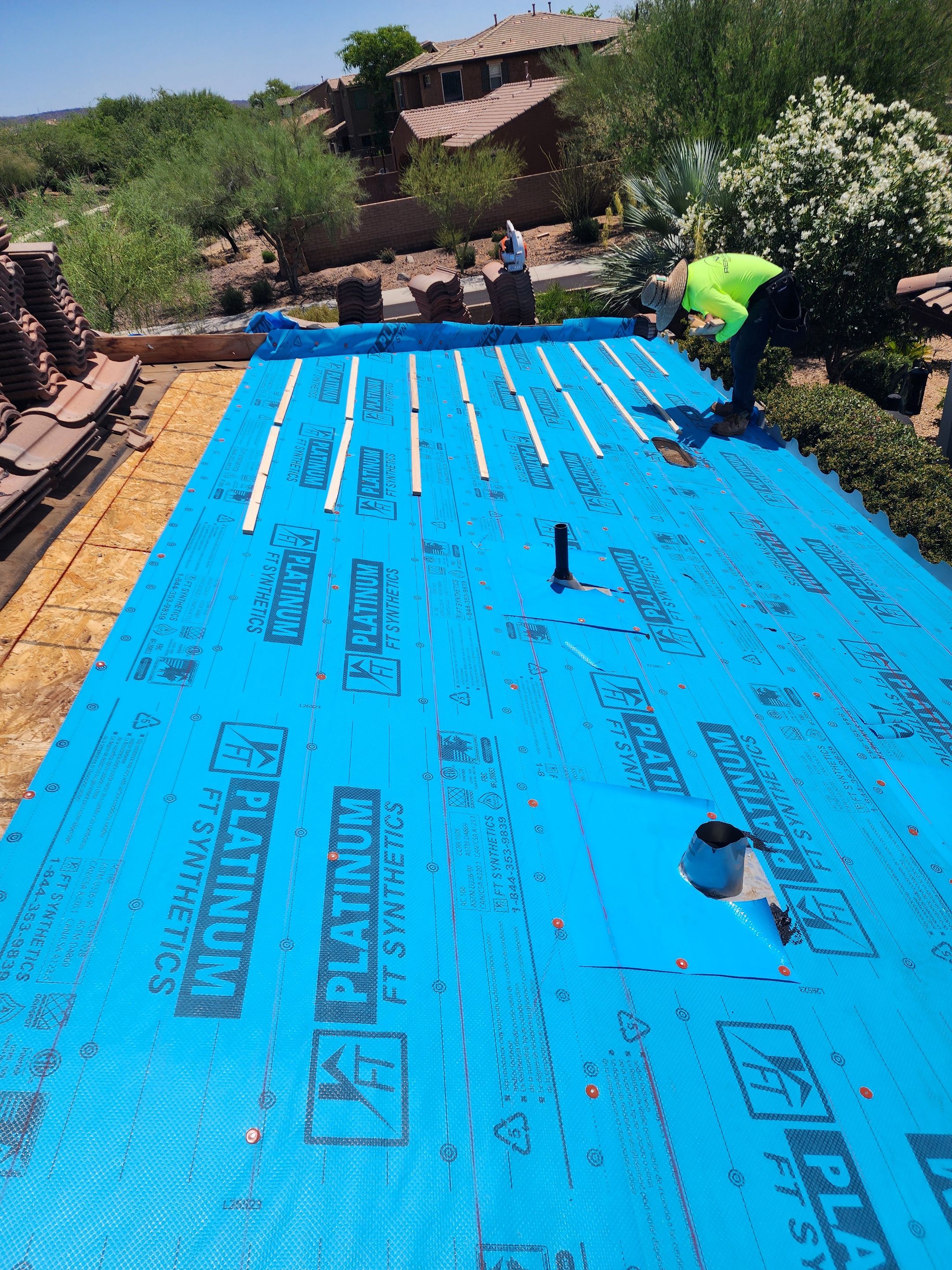 Terracotta Concrete Tile by Reimagine Roofing