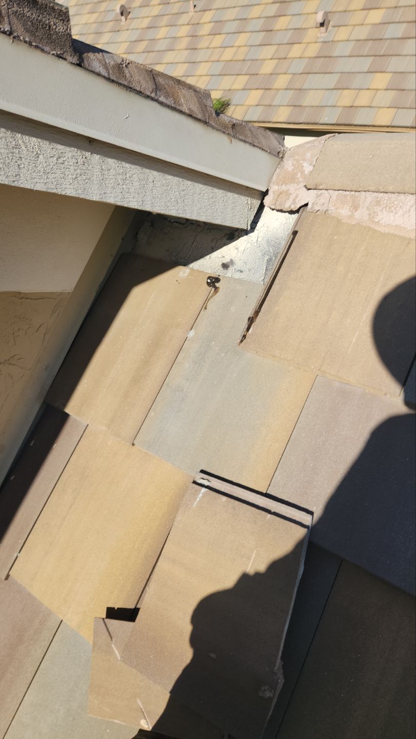 Concrete Tile Roof Repair for Residential Home in Wellington by Aastro Roofing