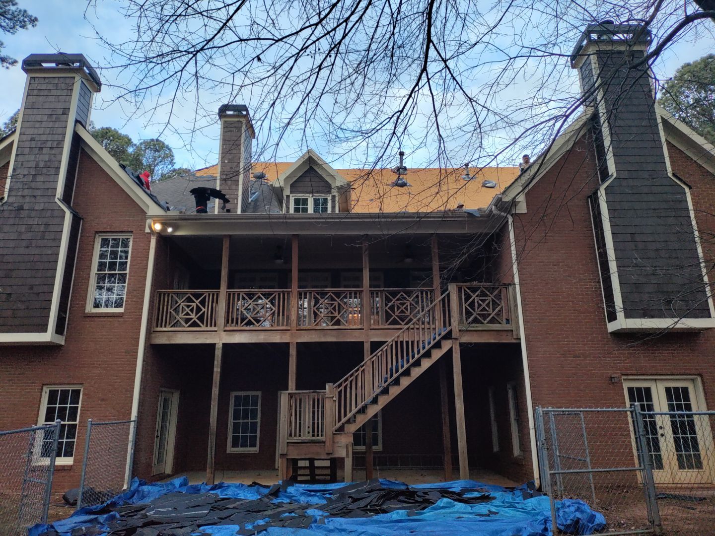 Residential Roofing Installation using Owens Corning by Inspector Roofing and Restoration