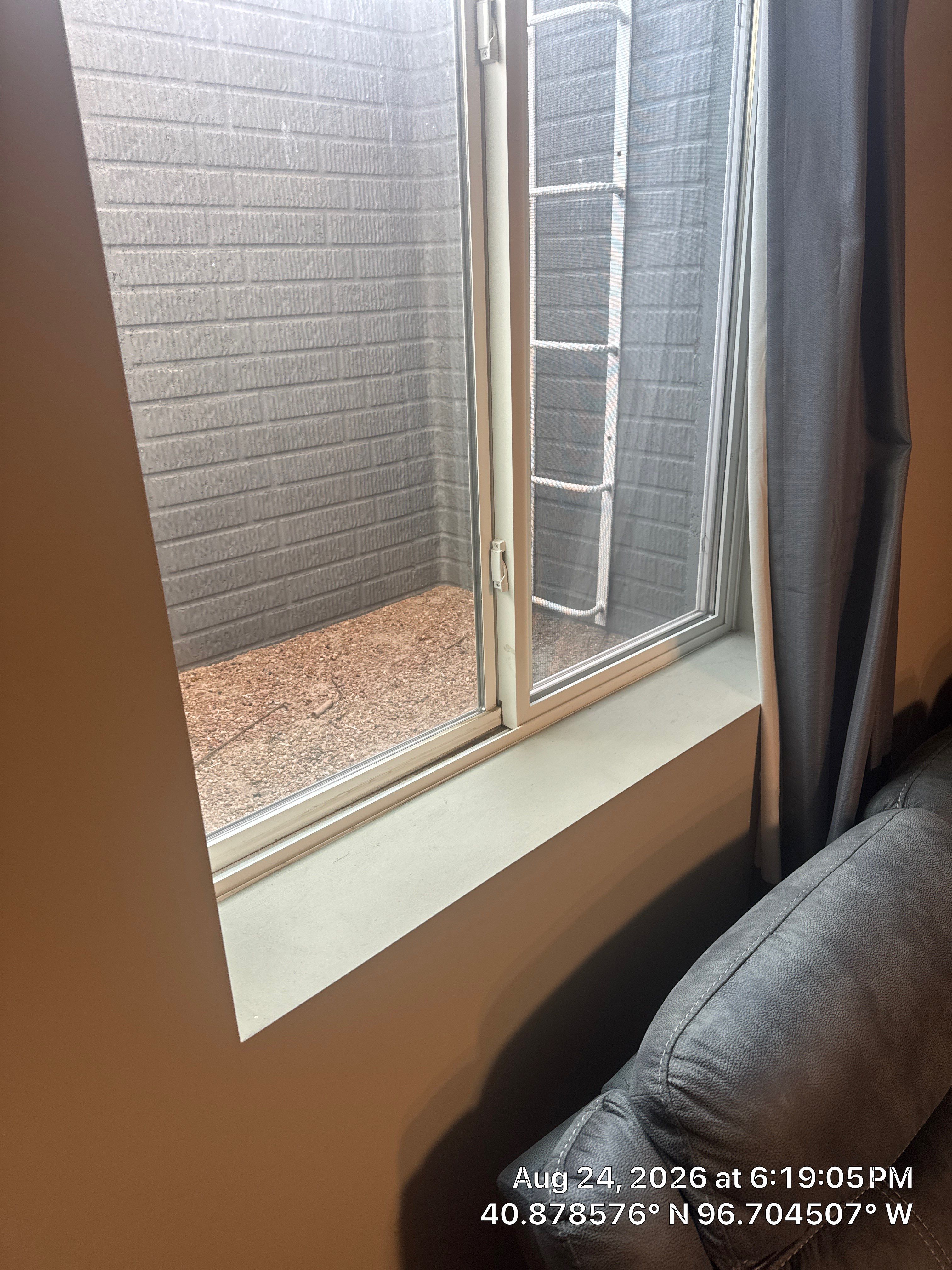 Basement Egress Window Installation and Masonry Well in Lincoln by CompanyCam Sales Demo