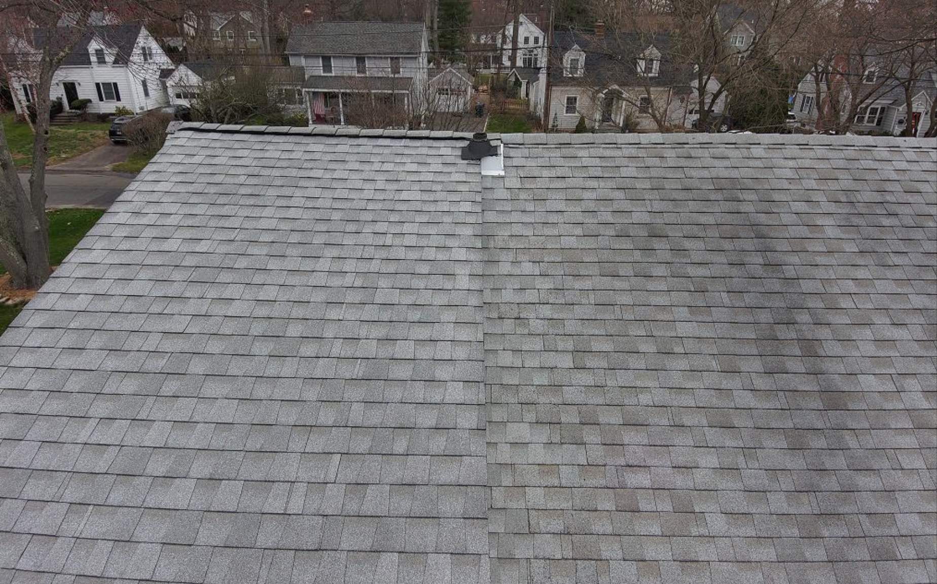 Residential Roofing Installation using Tamko Titan XT - Old English Pewter by A Plus Exterior