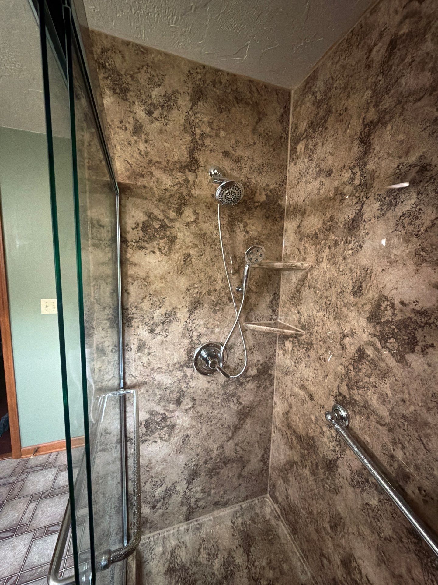 Shower Upgrade - Kit to Custom by BathPlanet SW Virginia