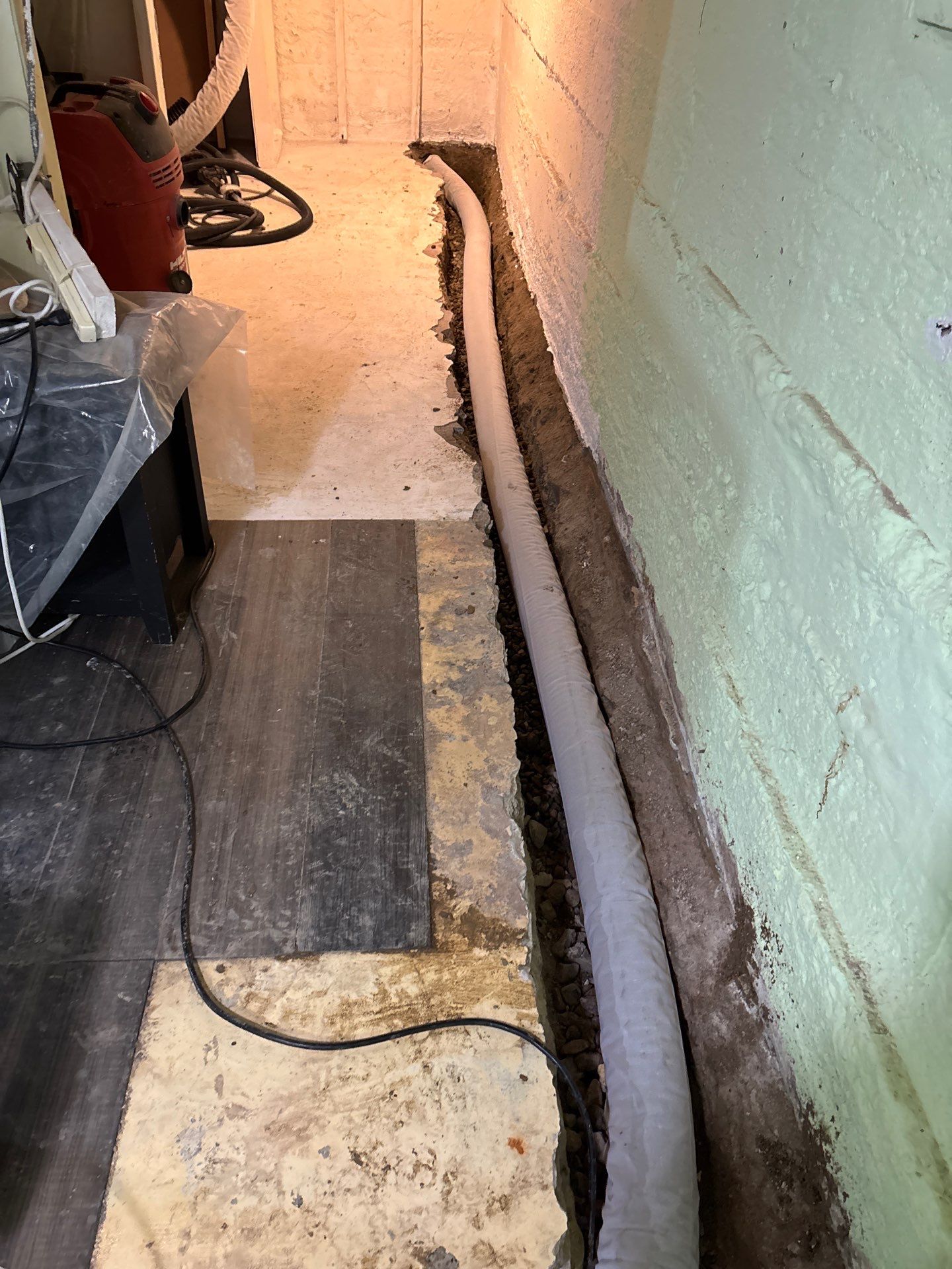 Ending Garik's Groundwater Issues For Good-And-All! by Waterproofing Northeast