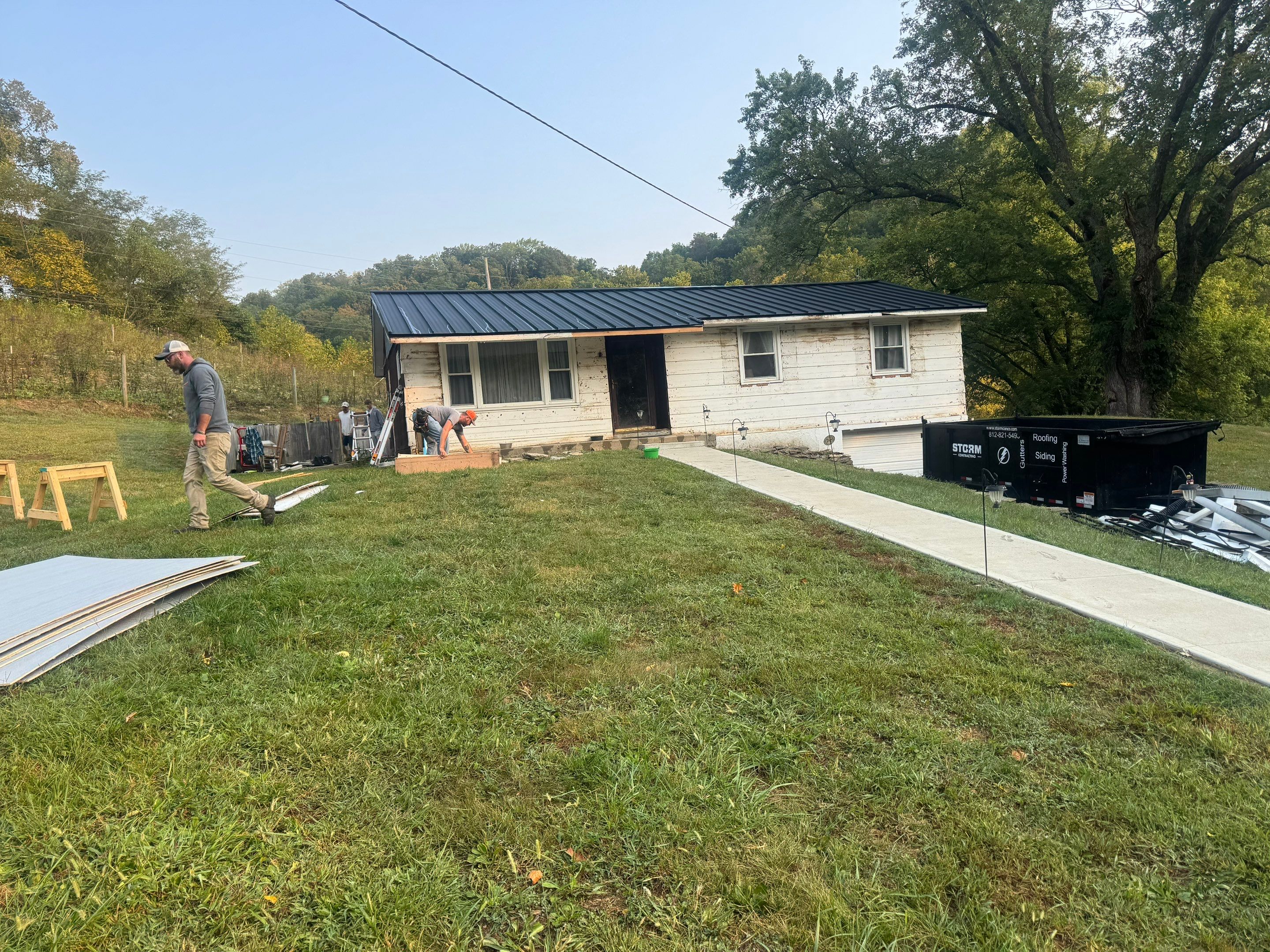 Total Exterior Remodel by Storm Contracting 