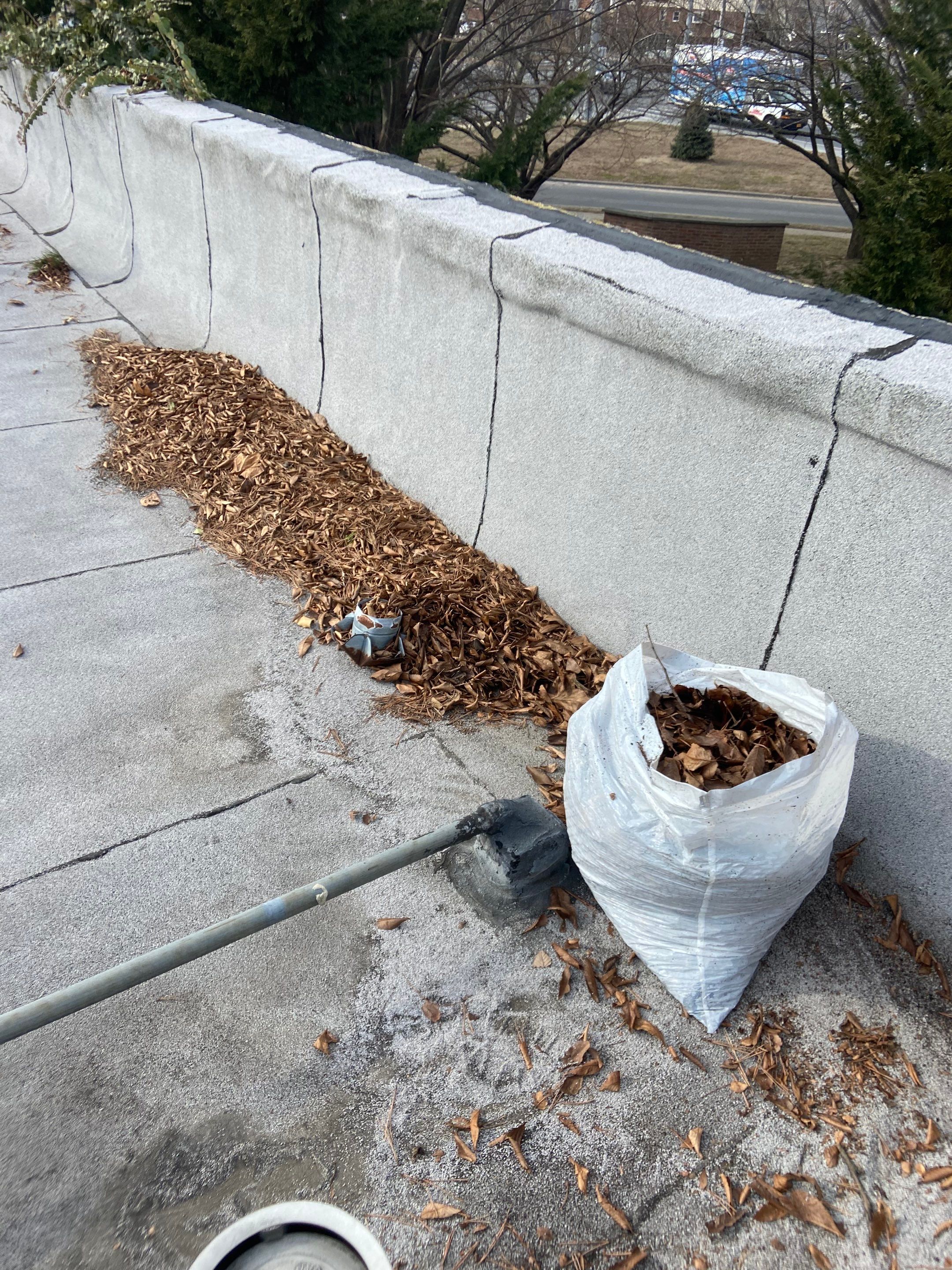 Flat Roof Cleaning Lynbrook NY by Above All Gutters 