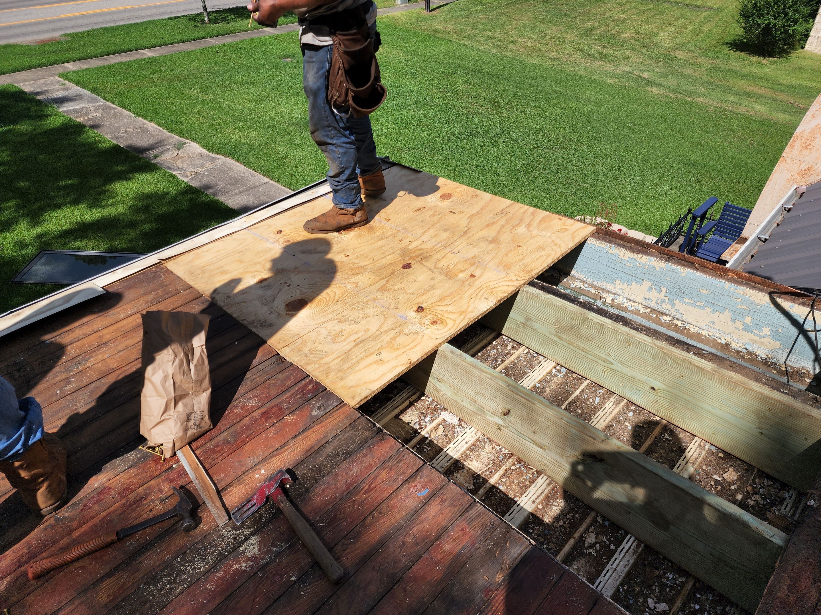 Residential PVC Installation in Prescott, Arkansas by Hostetler Roofing