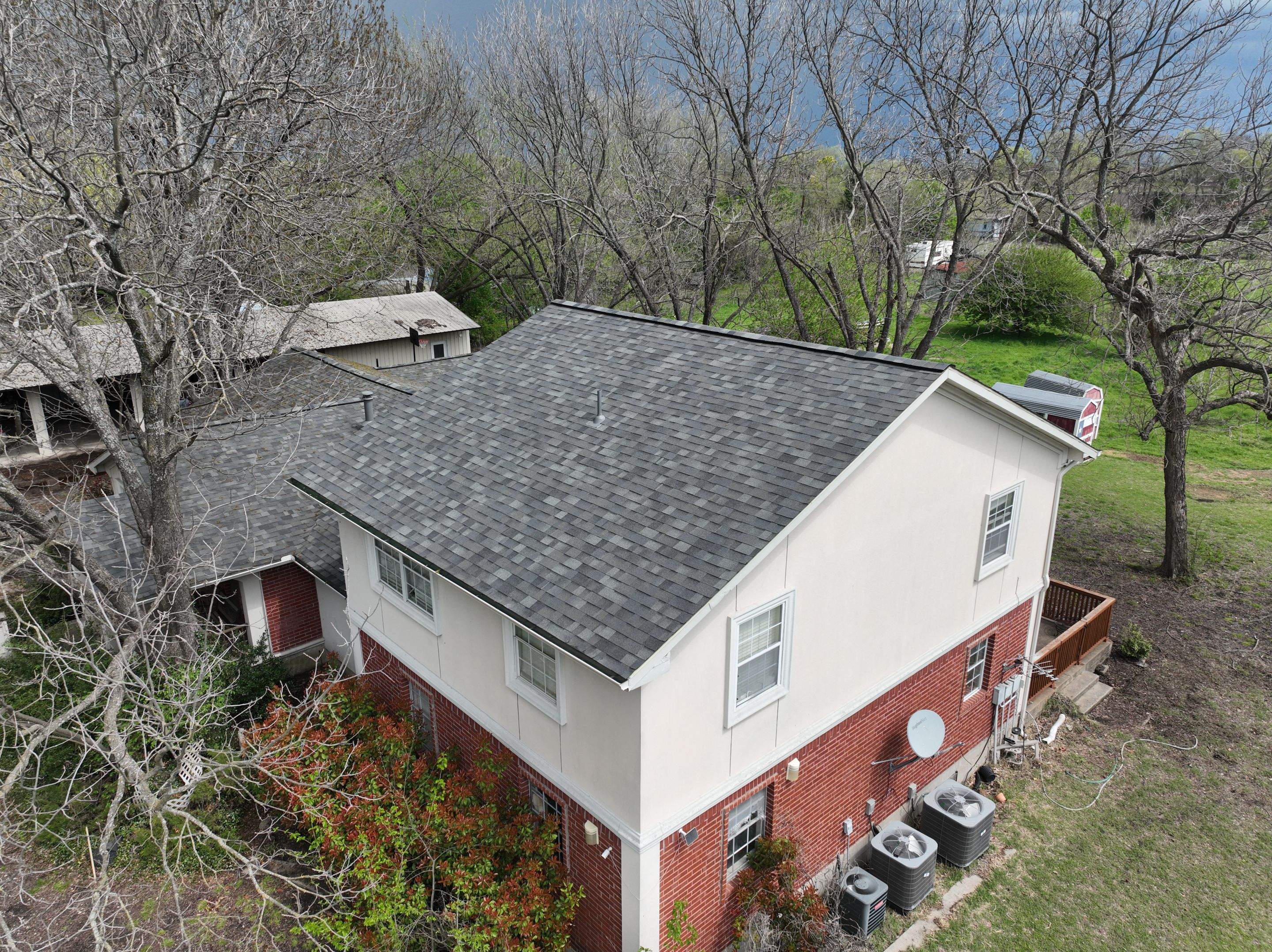Residential Roofing Installation using Malarkey Vista Storm Grey by OneSource Roofing and Restoration