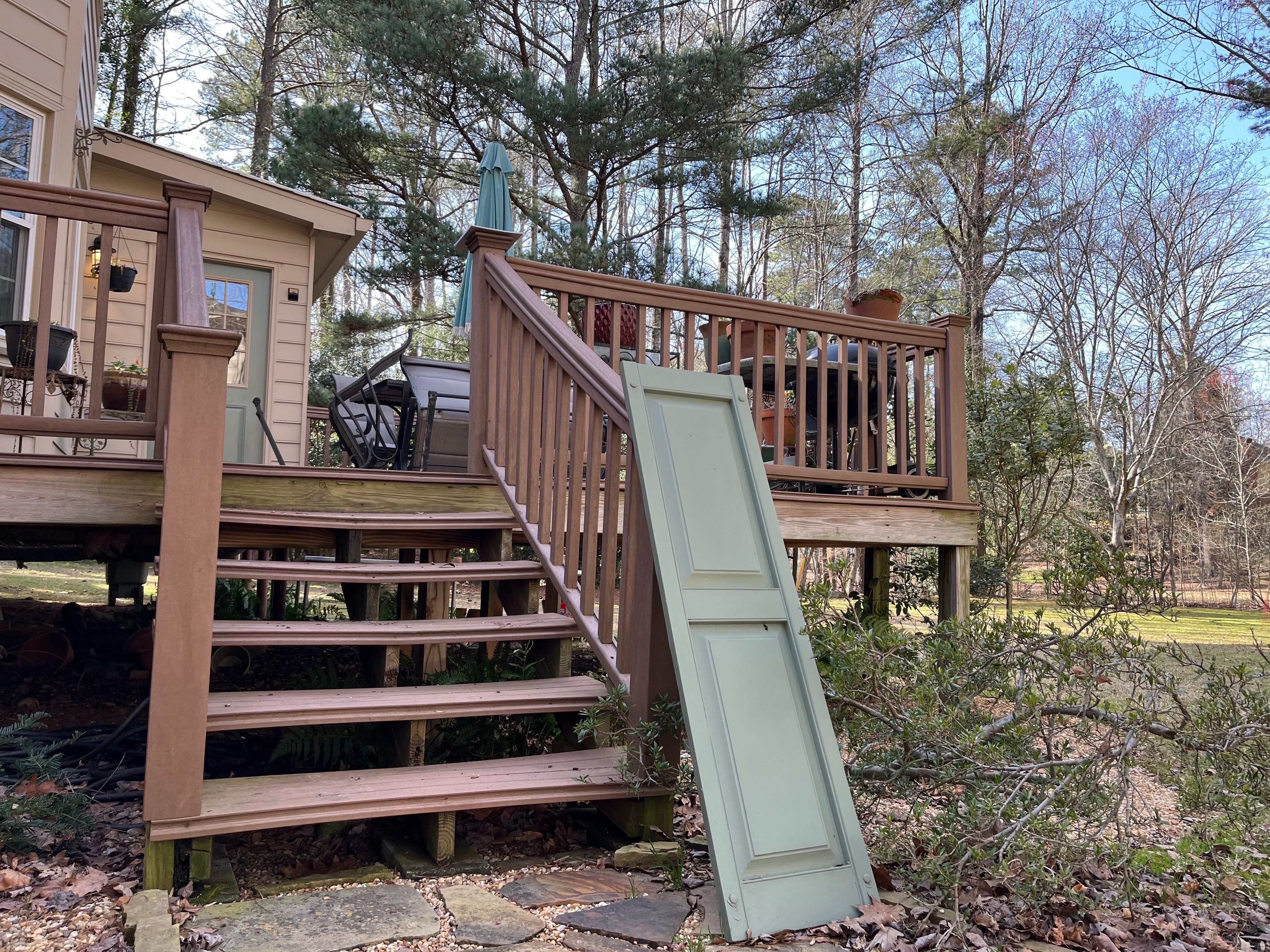 Deck Installation using Pressure Treated Pine in Peachtree Corners, GA by Nelson Exteriors 