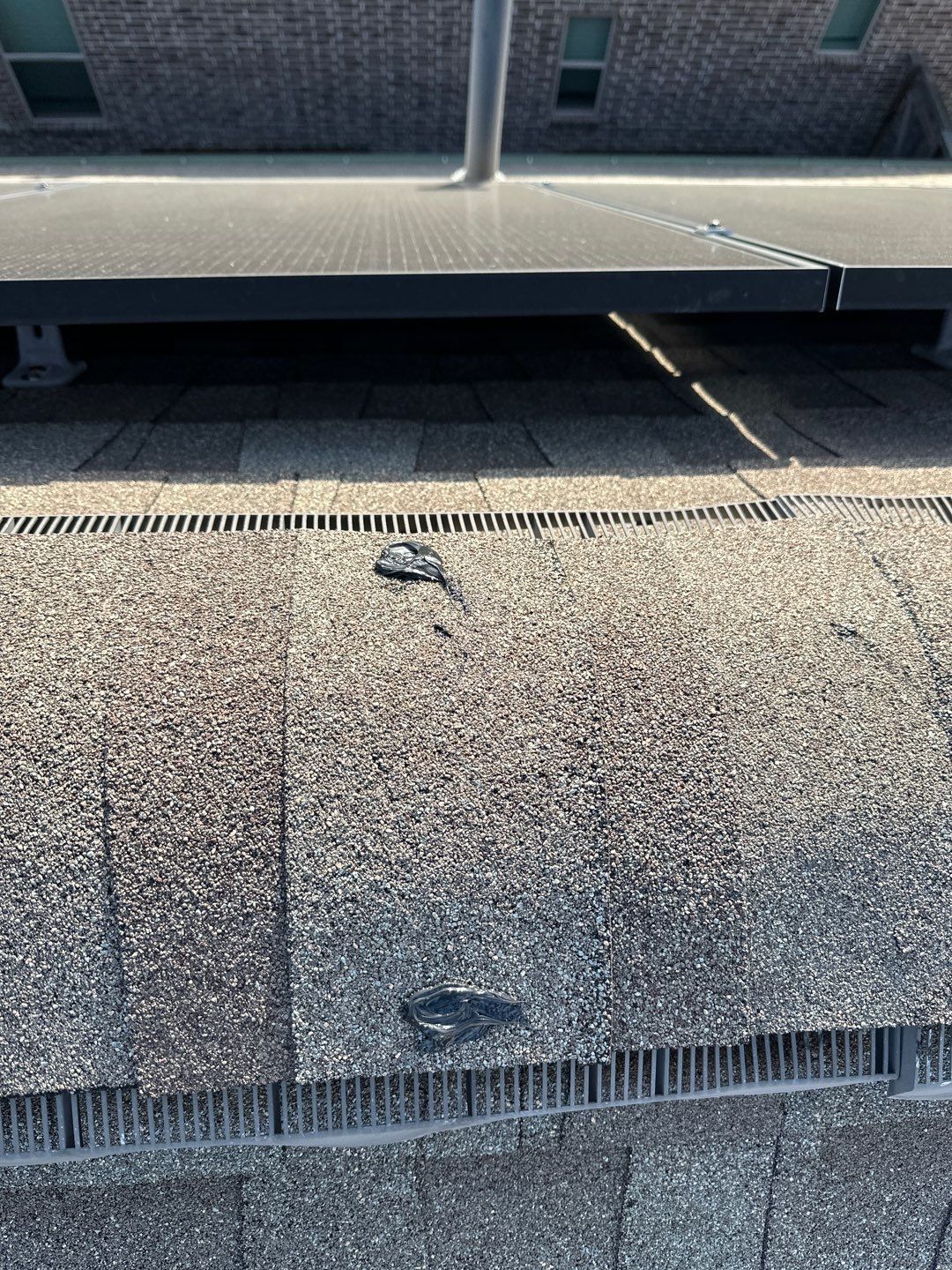 Hail Damage using Owen's Corning Duration (Lifetime) Shingles by Roof Repair Company