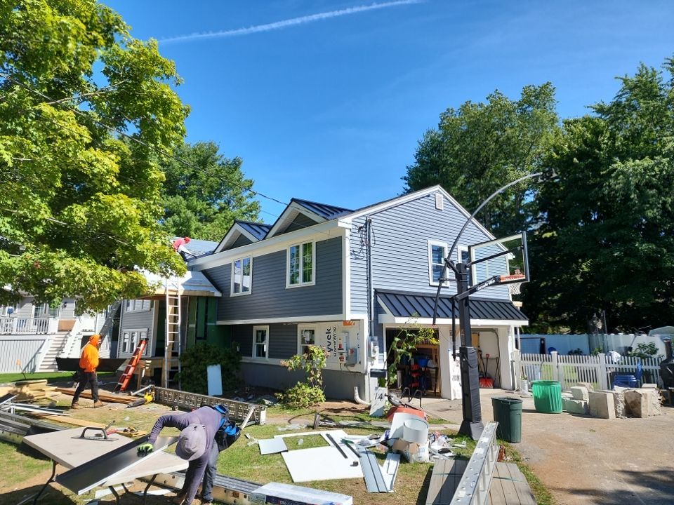 Complete exterior in Needham, MA by UBrothers Construction