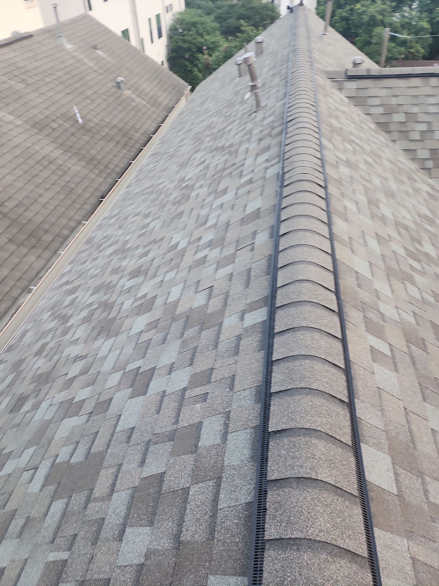Residential Roofing Installation using Owen's Corning Duration (Lifetime) Shingles by Roof Repair Company