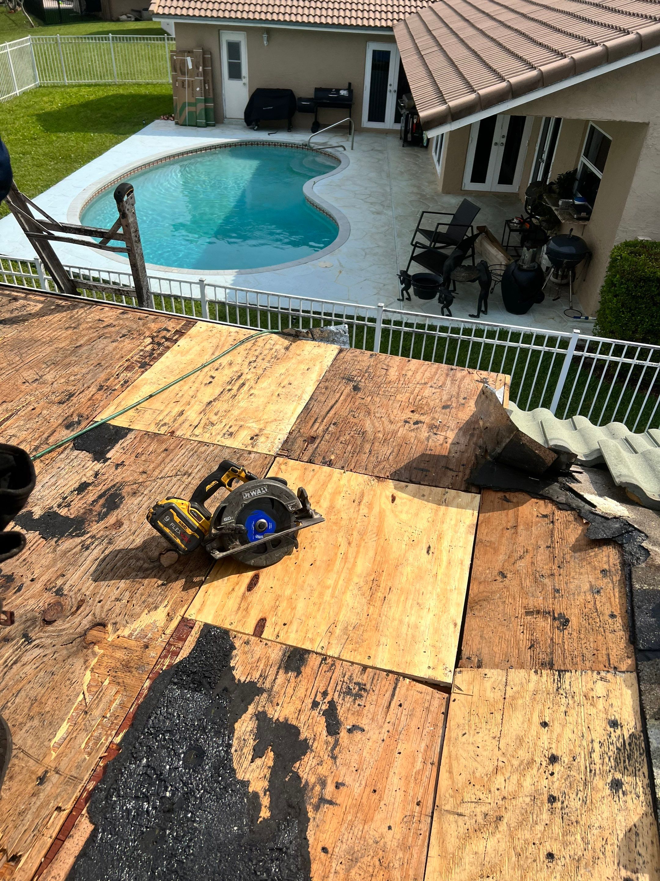 Residential Re-Roof using Polyglass Self-Adhered Flat Deck by First Due Roofing