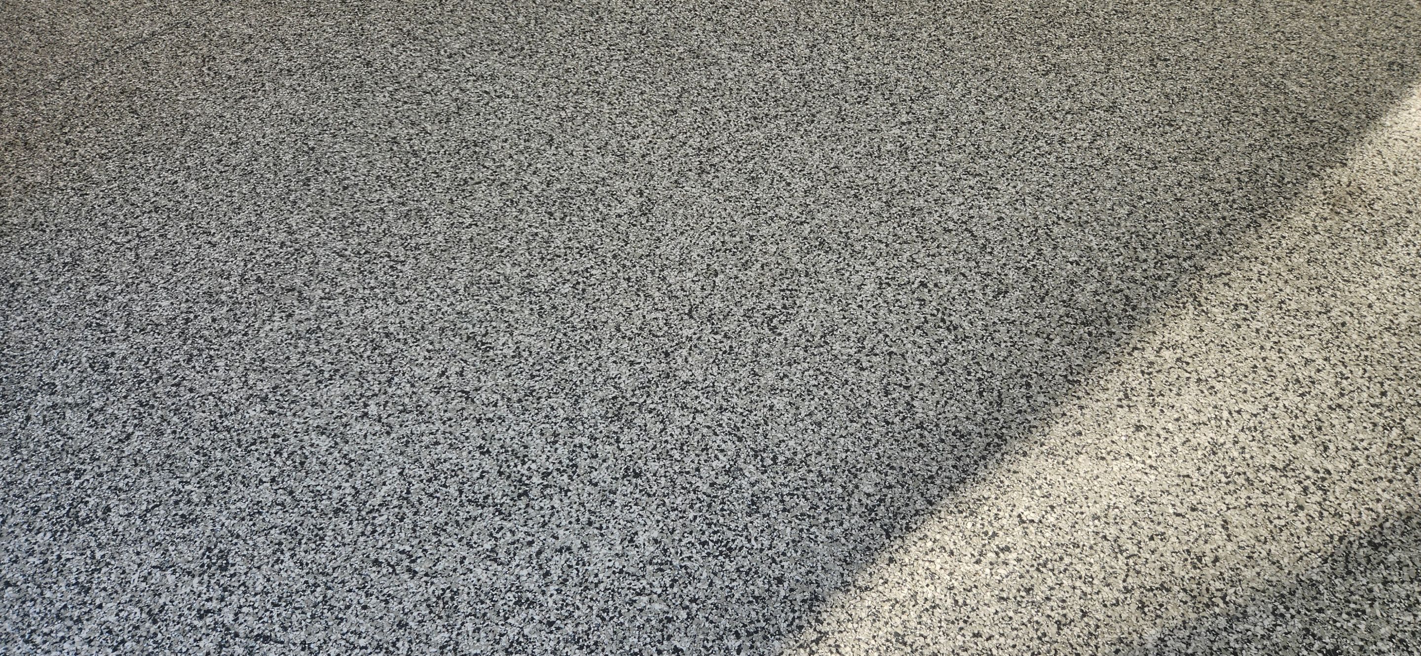 Garage using Gravel by Elite Floor Solutions