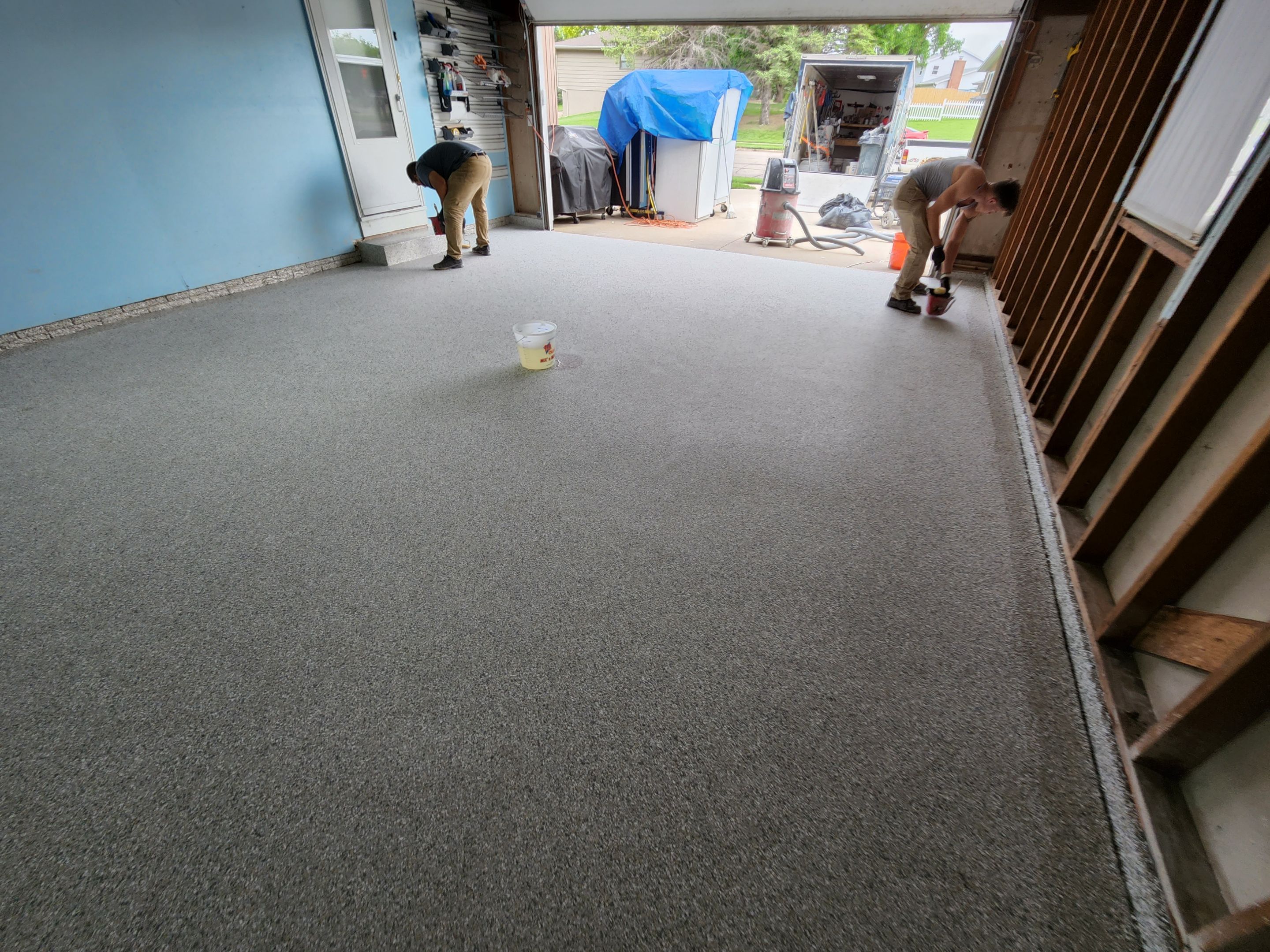 Garage using Mount Everest by Select Painting, Coatings & Garage Cabinets