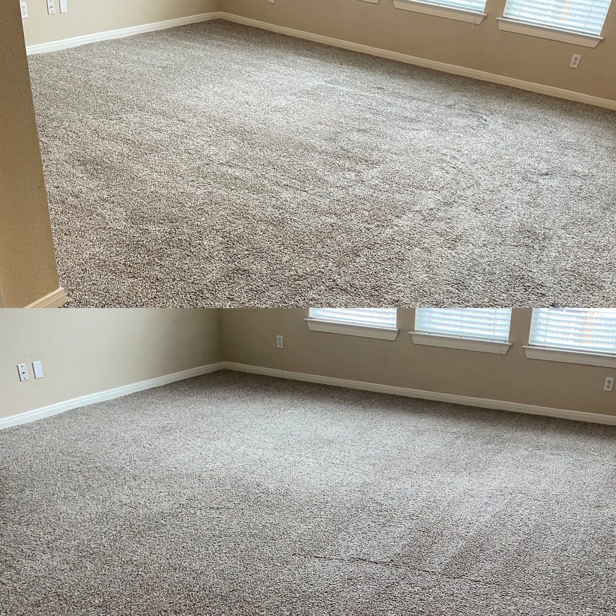 the carpet cleaning service in san antonio cleaned and rejuvenated the carpet making it look significantly fresher and cleaner
