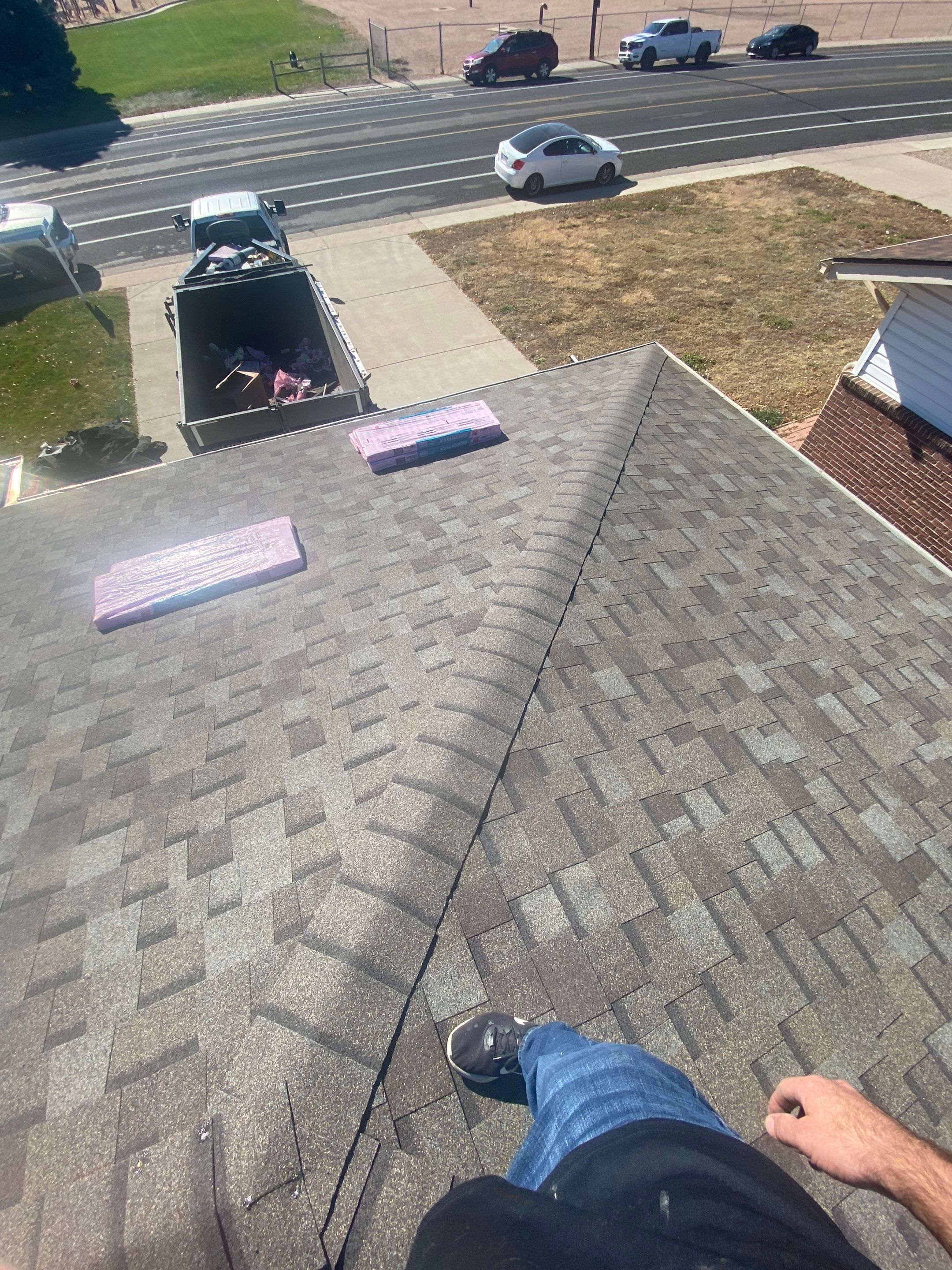 Re-Roof Due to Hail Storm by Black Belt Roofing