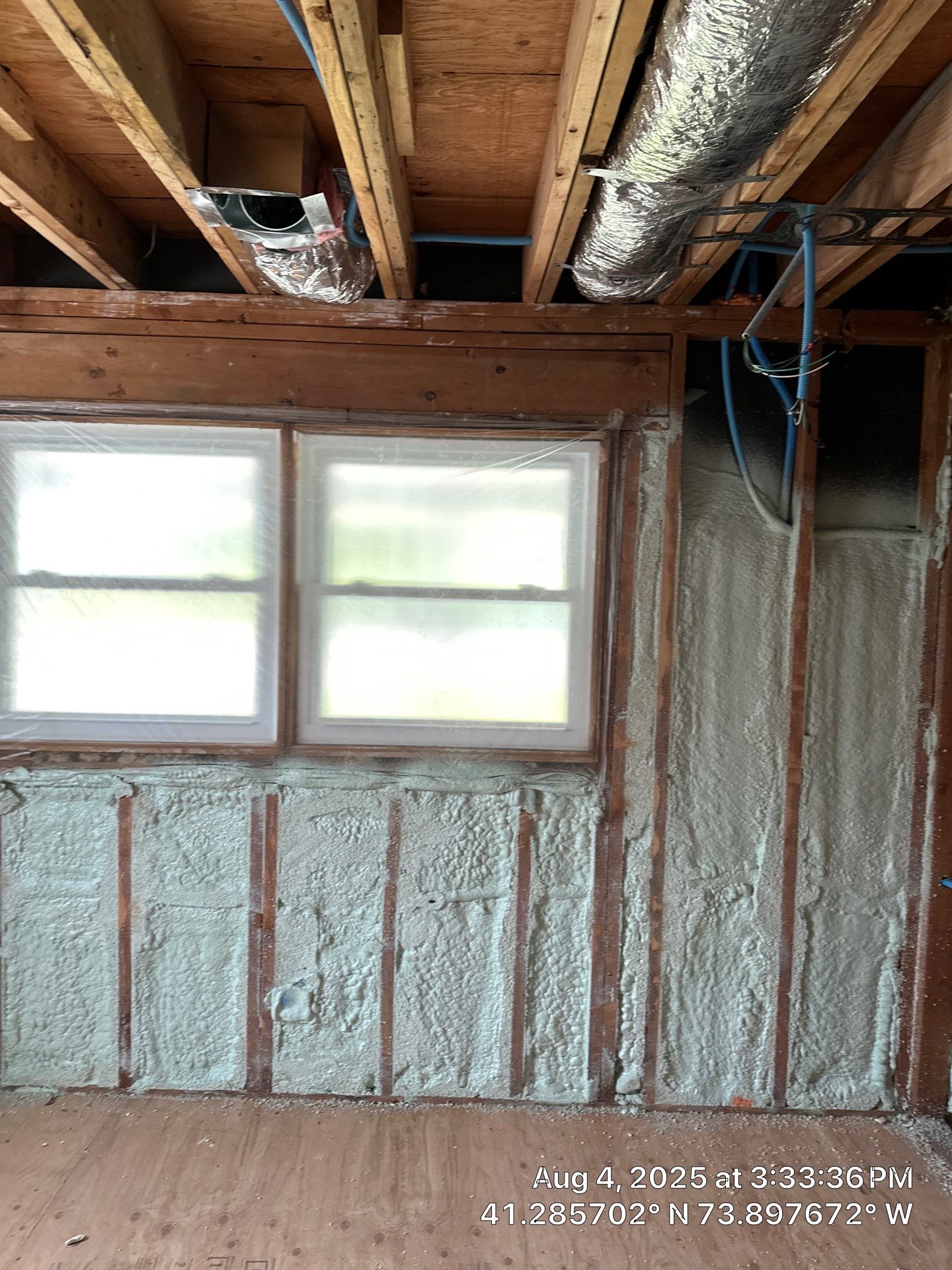 Home Remodel using Closed Cell Spray Foam by NYS Foam & Energy