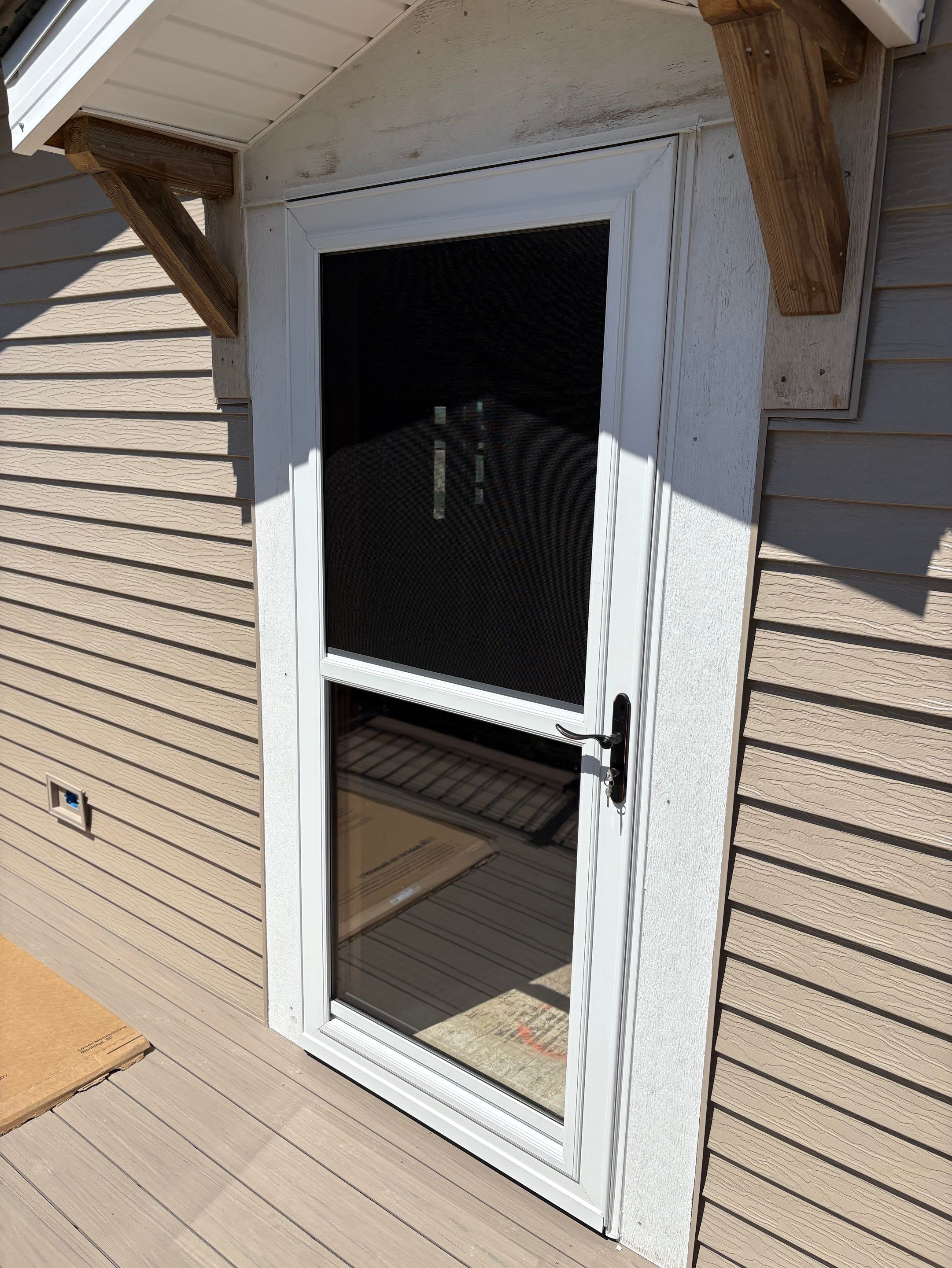 Project in Bennett by Storm Door Guy