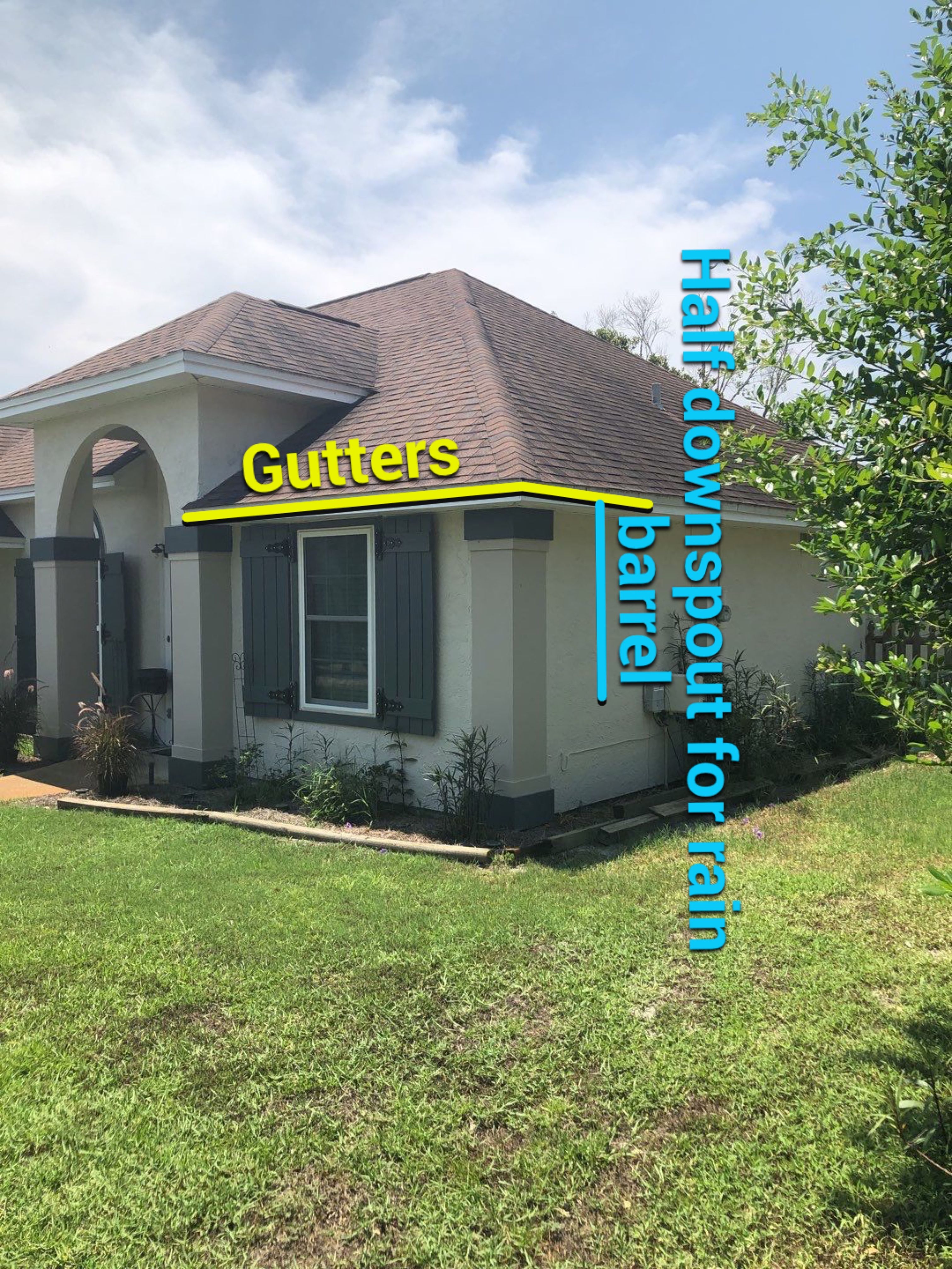 Gutter Installation using K-Style Seamless Gutters by Gutter Professors
