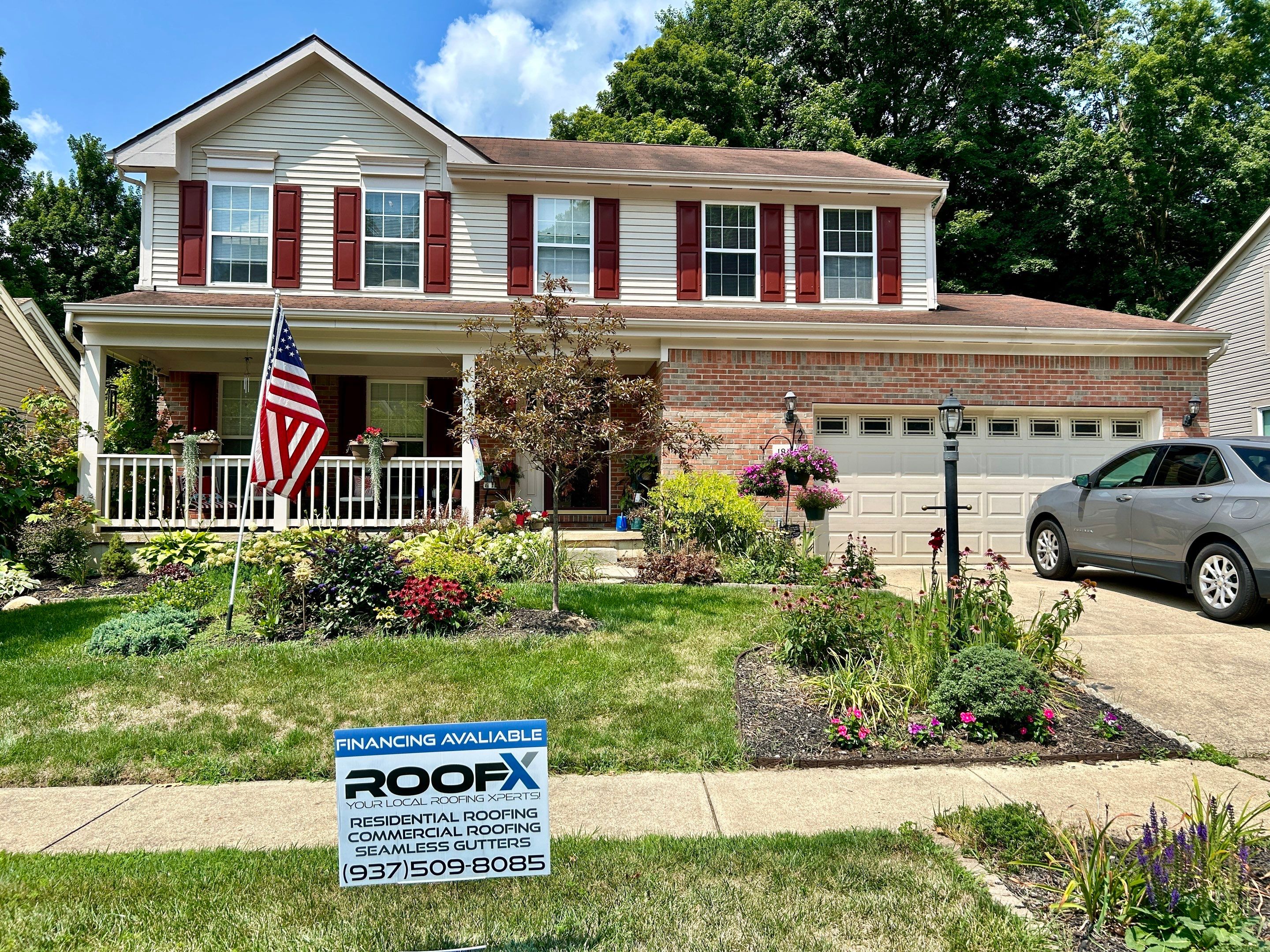 Residential Roofing Installation using Timberline HDZ Shingles - Hickory by RoofX 