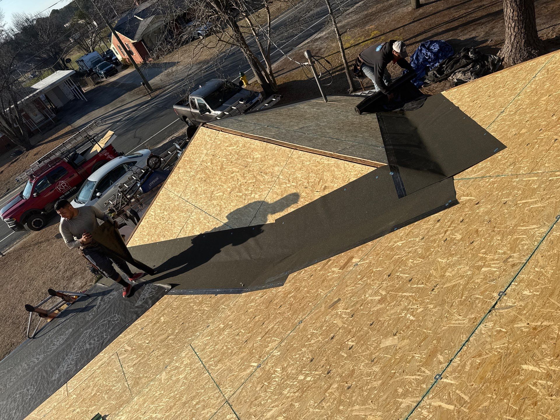 Roof Redecking using Owens Corning by Karcher Roofing & Construction