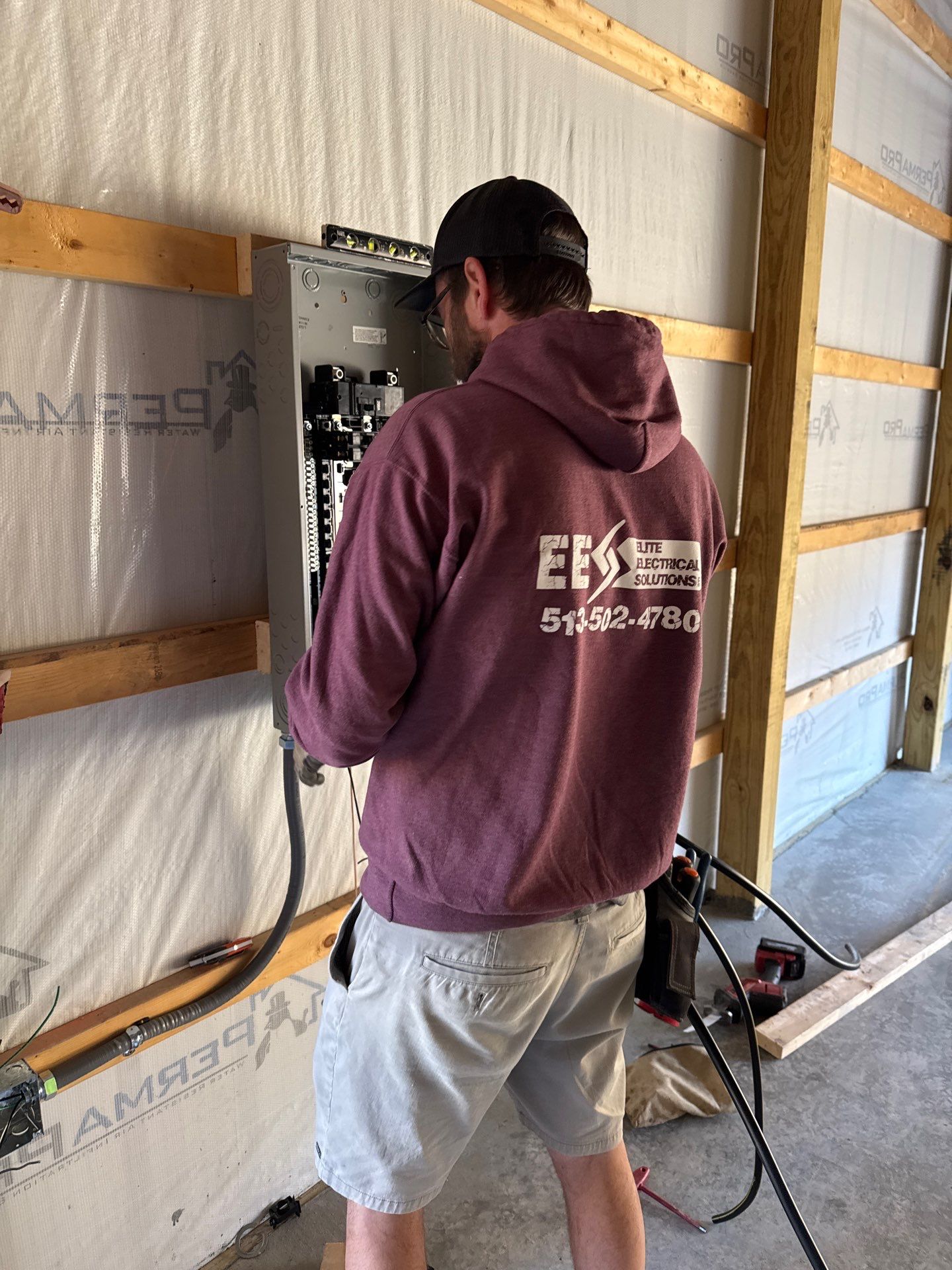 200 amp permanent service by Elite Electrical Solutions LLC