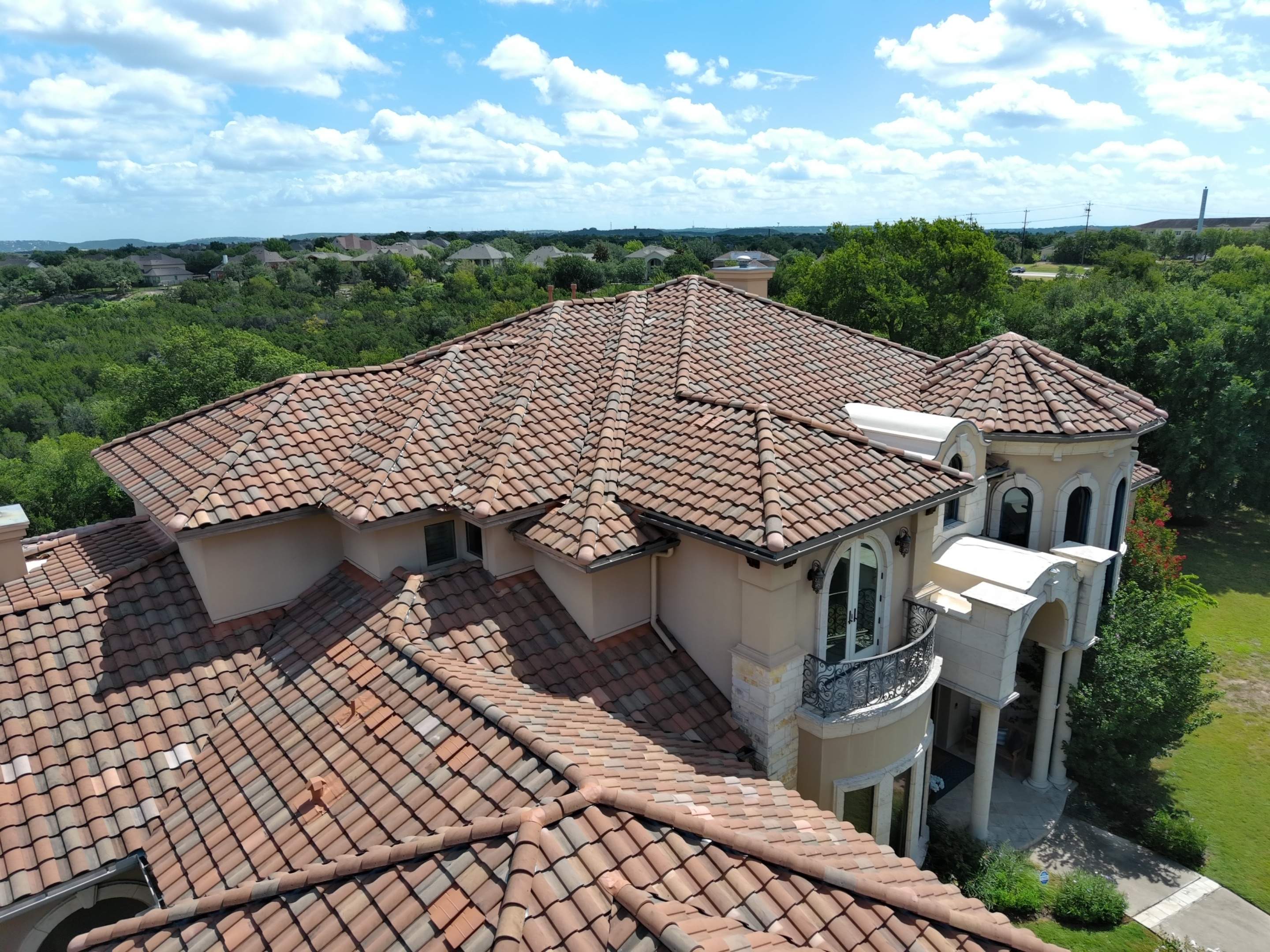 Tile Roof in Steiner Ranch by Skywall Construction LLC