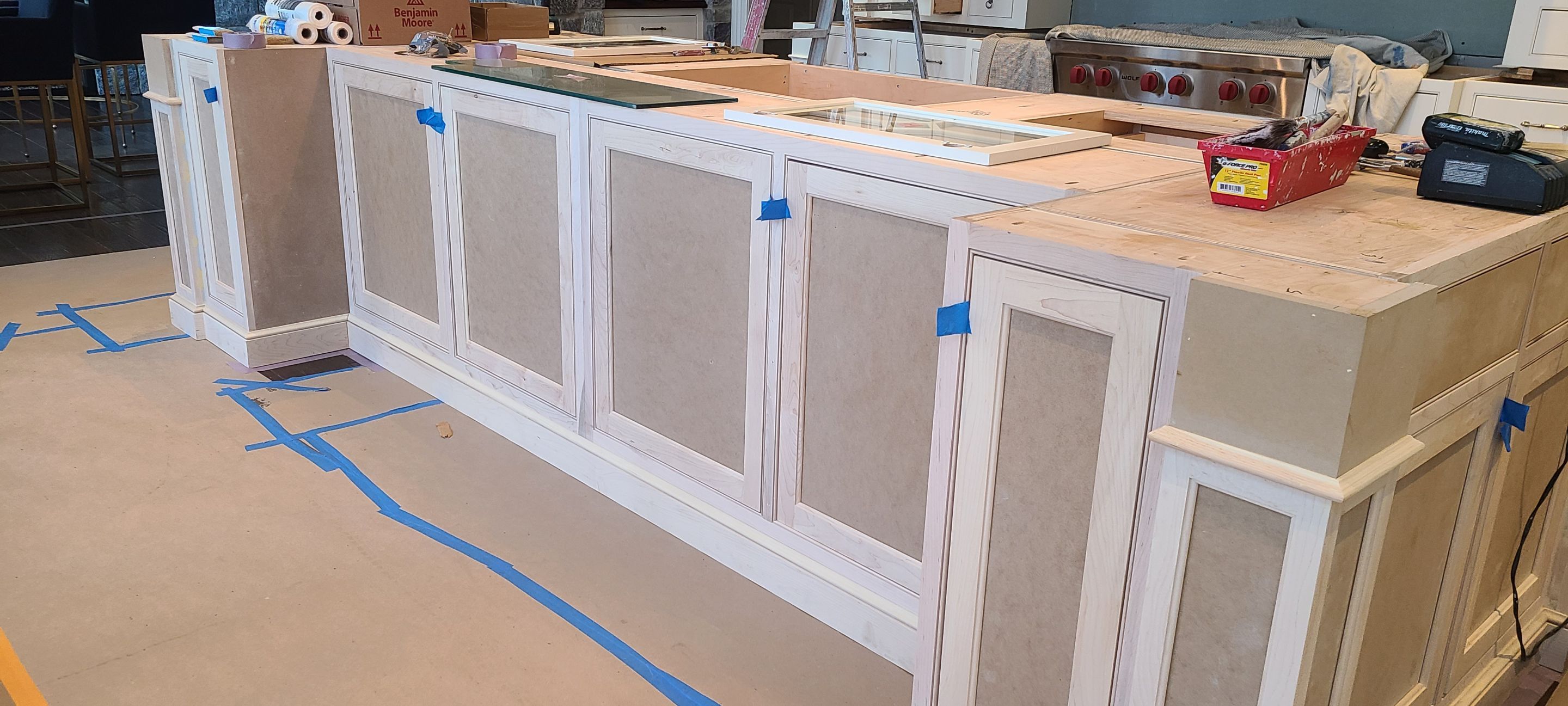 Kitchen Cabinet Refinishing by Spectrum Painting, LLC
