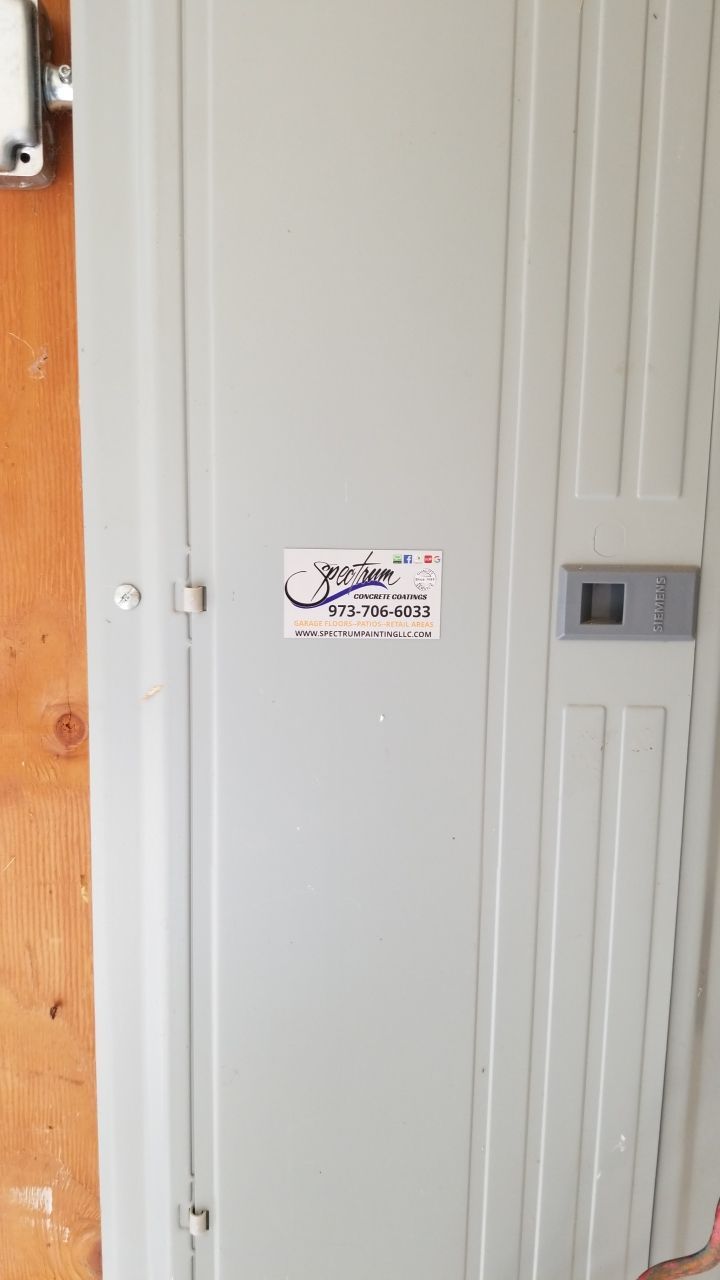 Garage Floor in Driftwood by Spectrum Painting, LLC