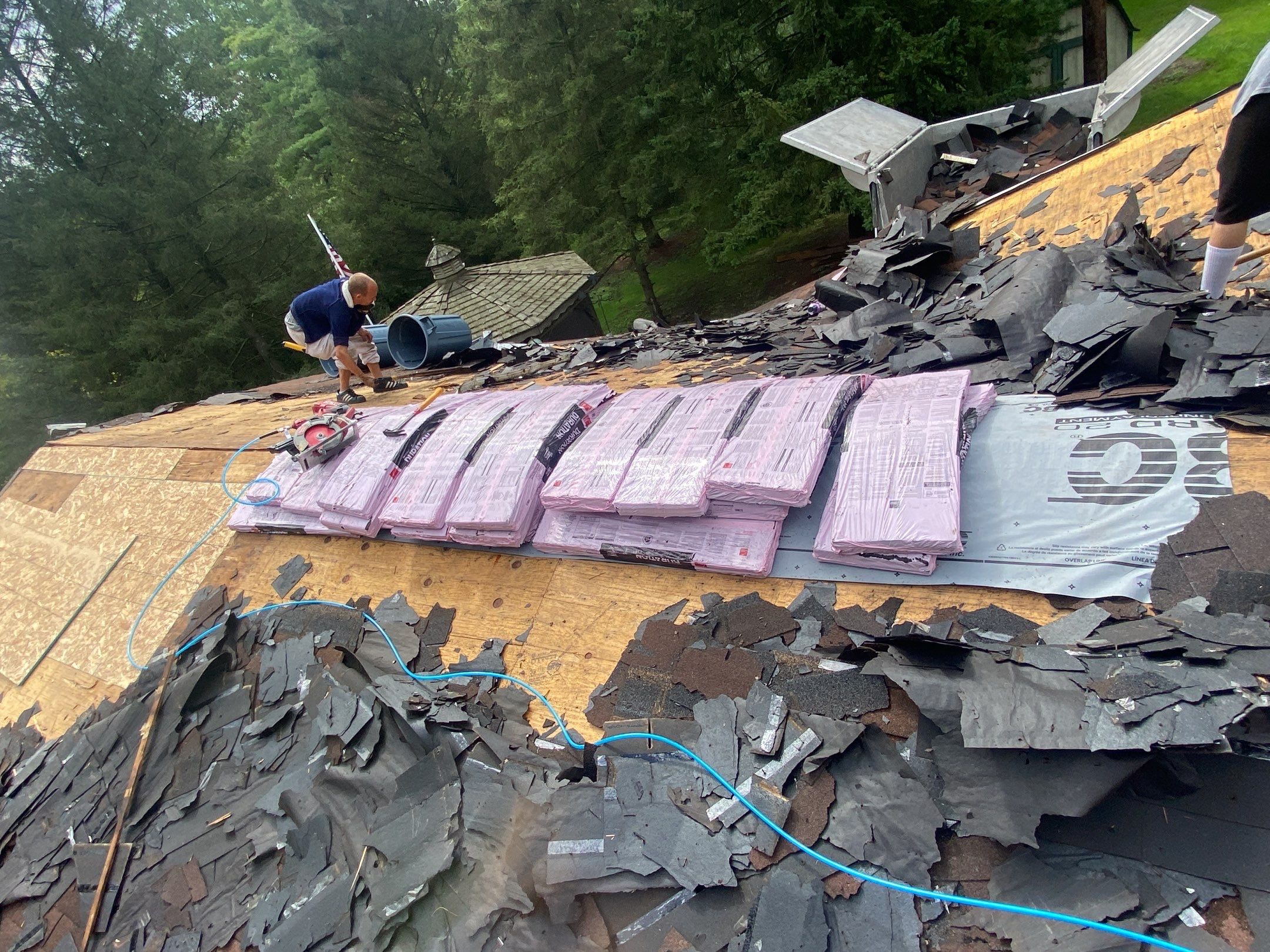 Roof Replacement using Owens Corning by 180 Contractors