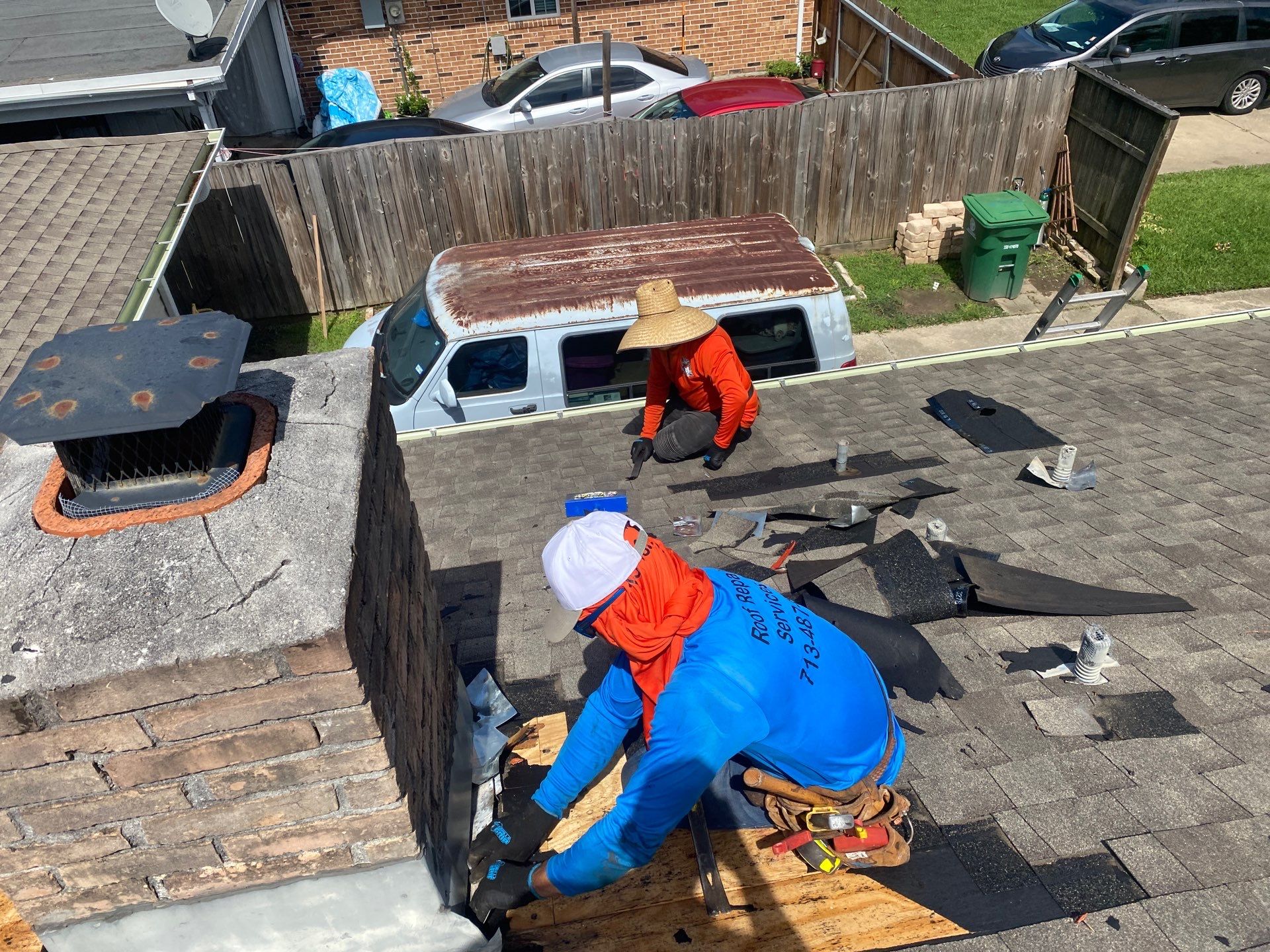 Residential Roofing Repair using Owen's Corning Duration (Lifetime) Shingles by Roof Repair Company