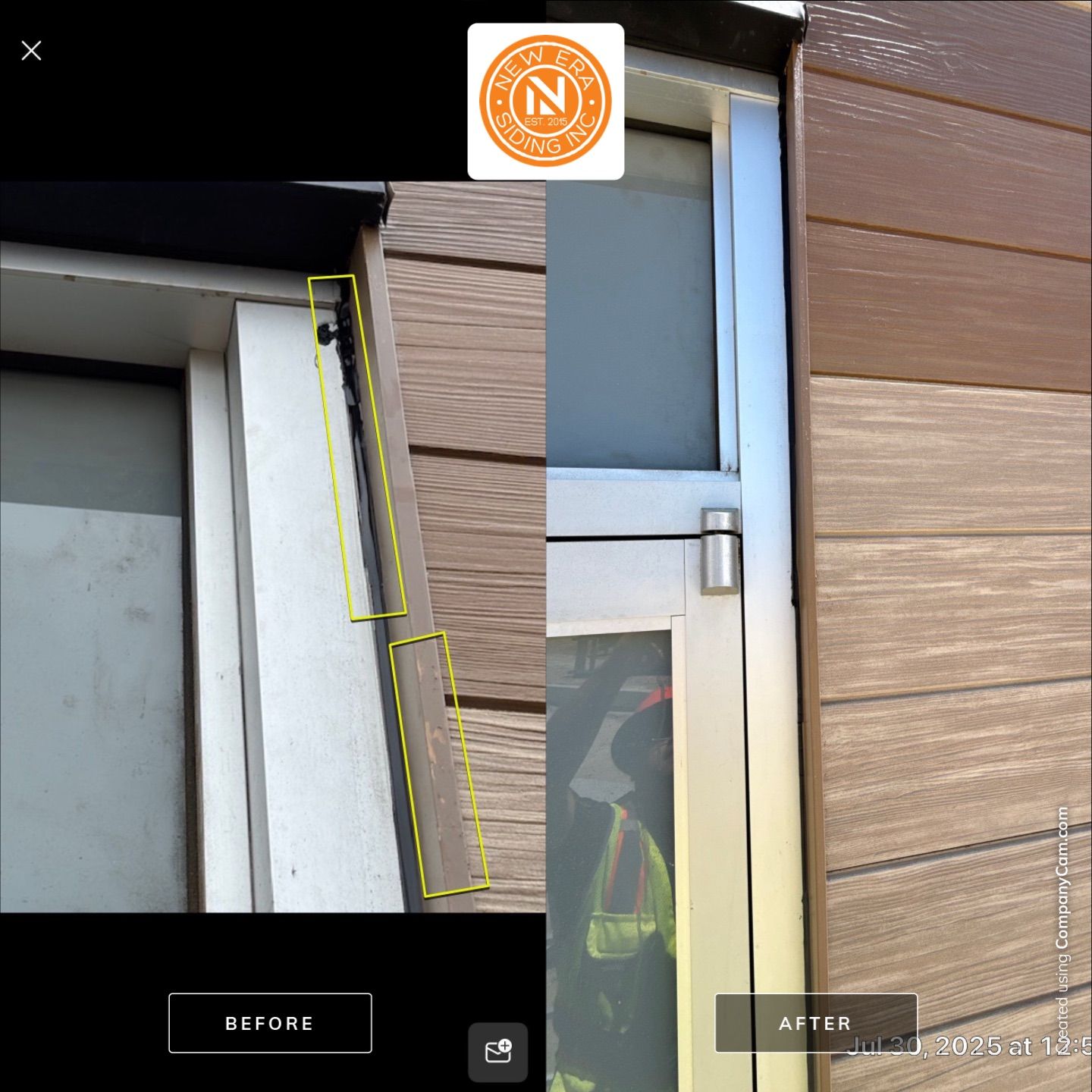 Project in Eastvale by New Era Siding Inc 