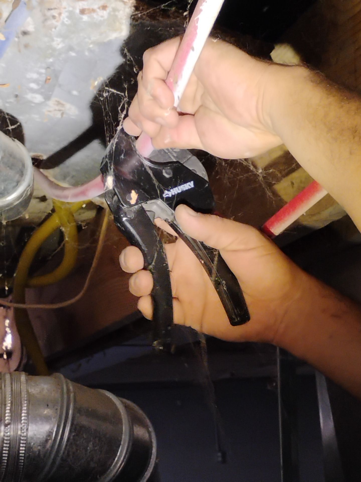 Roof Patch & Basement Plumbing Repair Project - Jennings, MO by Legendary Services Company LLC.