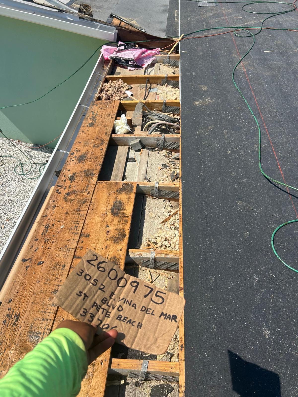 Project in St. Pete Beach 33706 by Mitchell Roofing Company LLC 