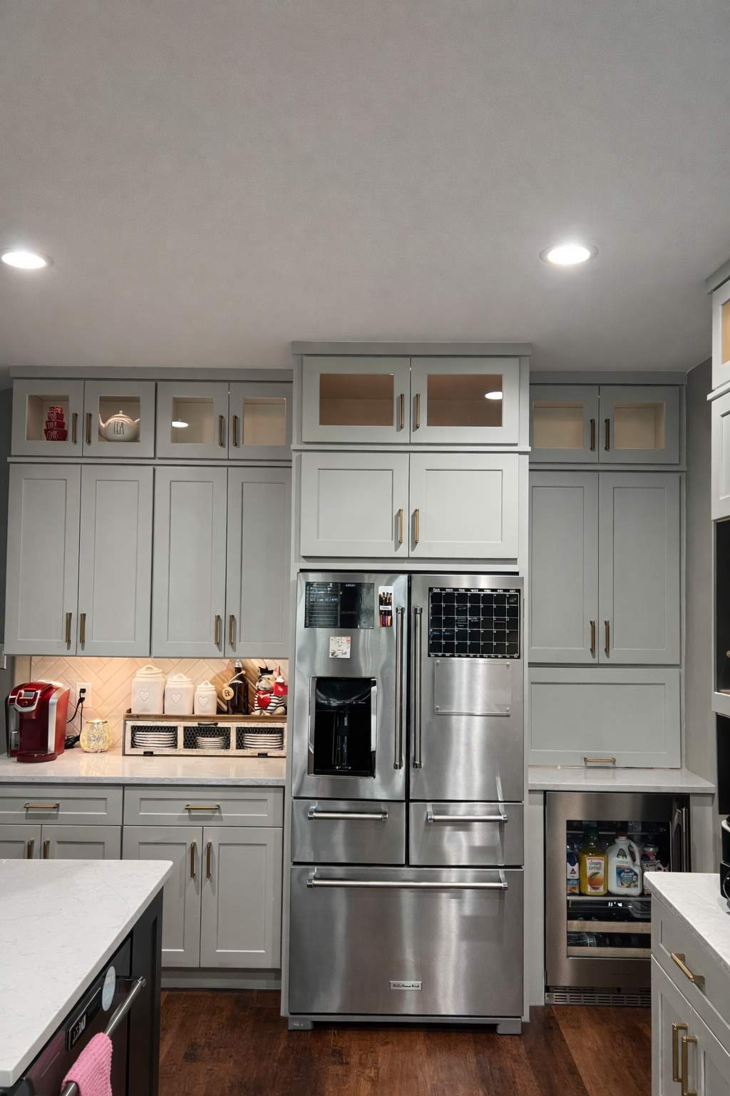 New Braunfels Kitchen Remodel | Custom Two-Tone Cabinets & Statement Island by Legacy Bath and Kitchen