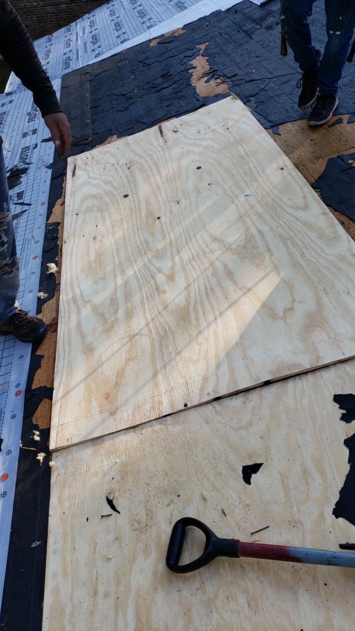 Residential Roofing Installation using Roof Replacement by American Roofing & Construction LLC