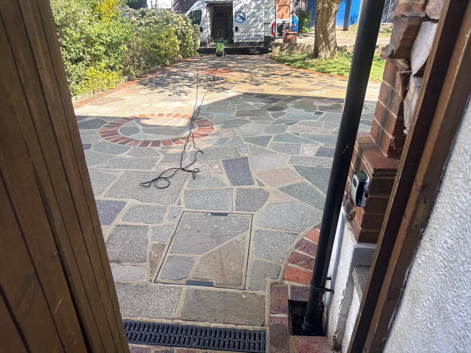 Driveway and Roof Clean Epsom by Ges Exterior Cleaning ltd